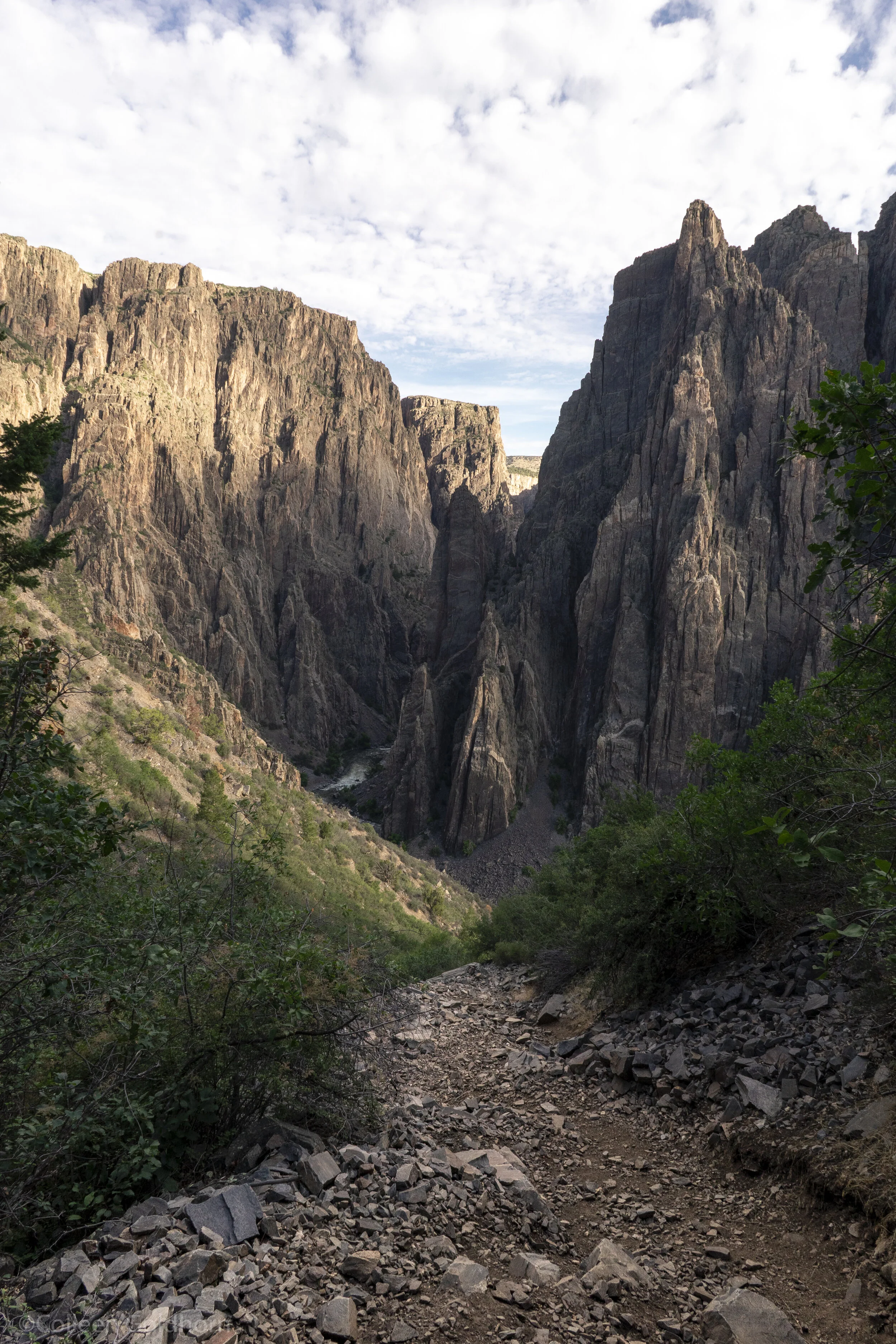 The Gunnison Route, Black canyon of the Gunnison National Park, Colorado