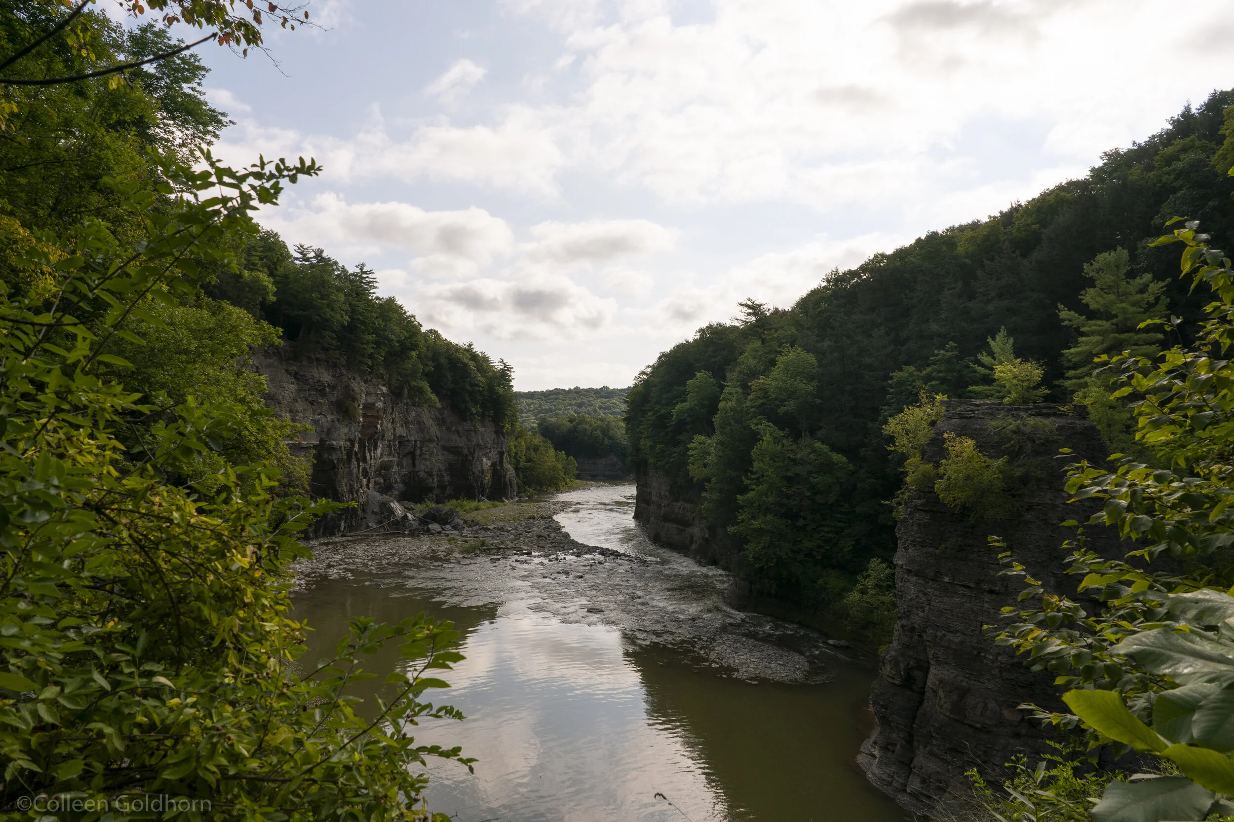 Letchworth State Park Lower Falls &amp; Gorge Trail, New York