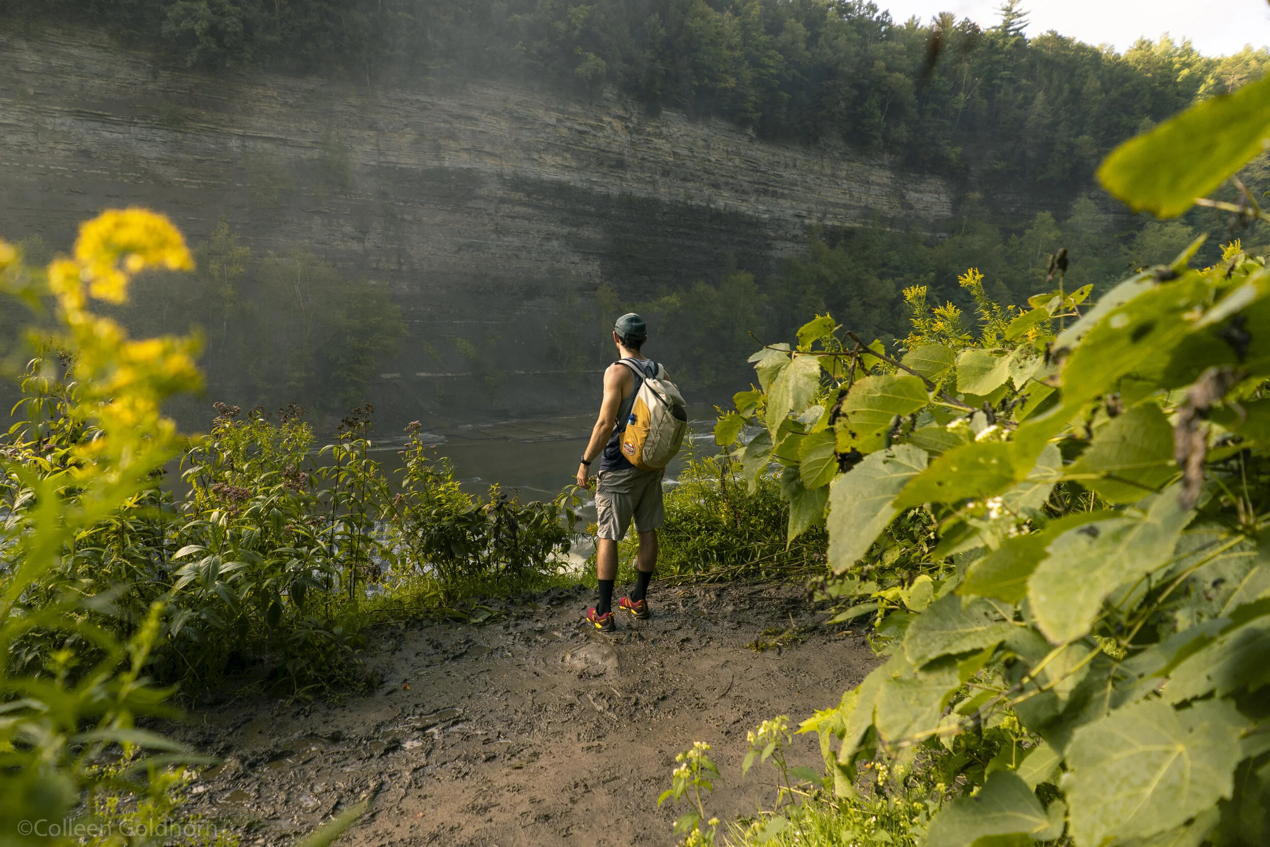 Letchworth State Park Lower Falls &amp; Gorge Trail, New York