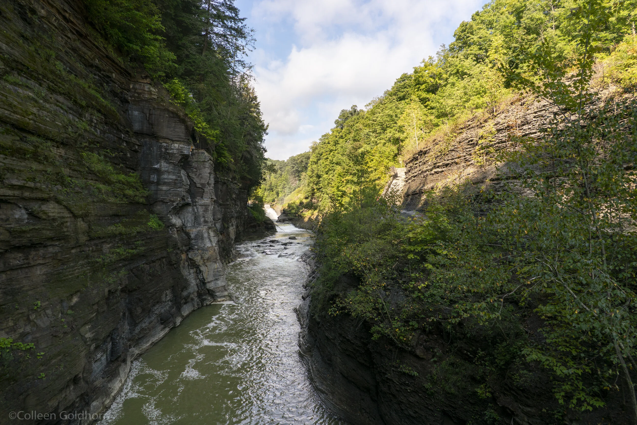 Letchworth State Park Lower Falls &amp; Gorge Trail, New York