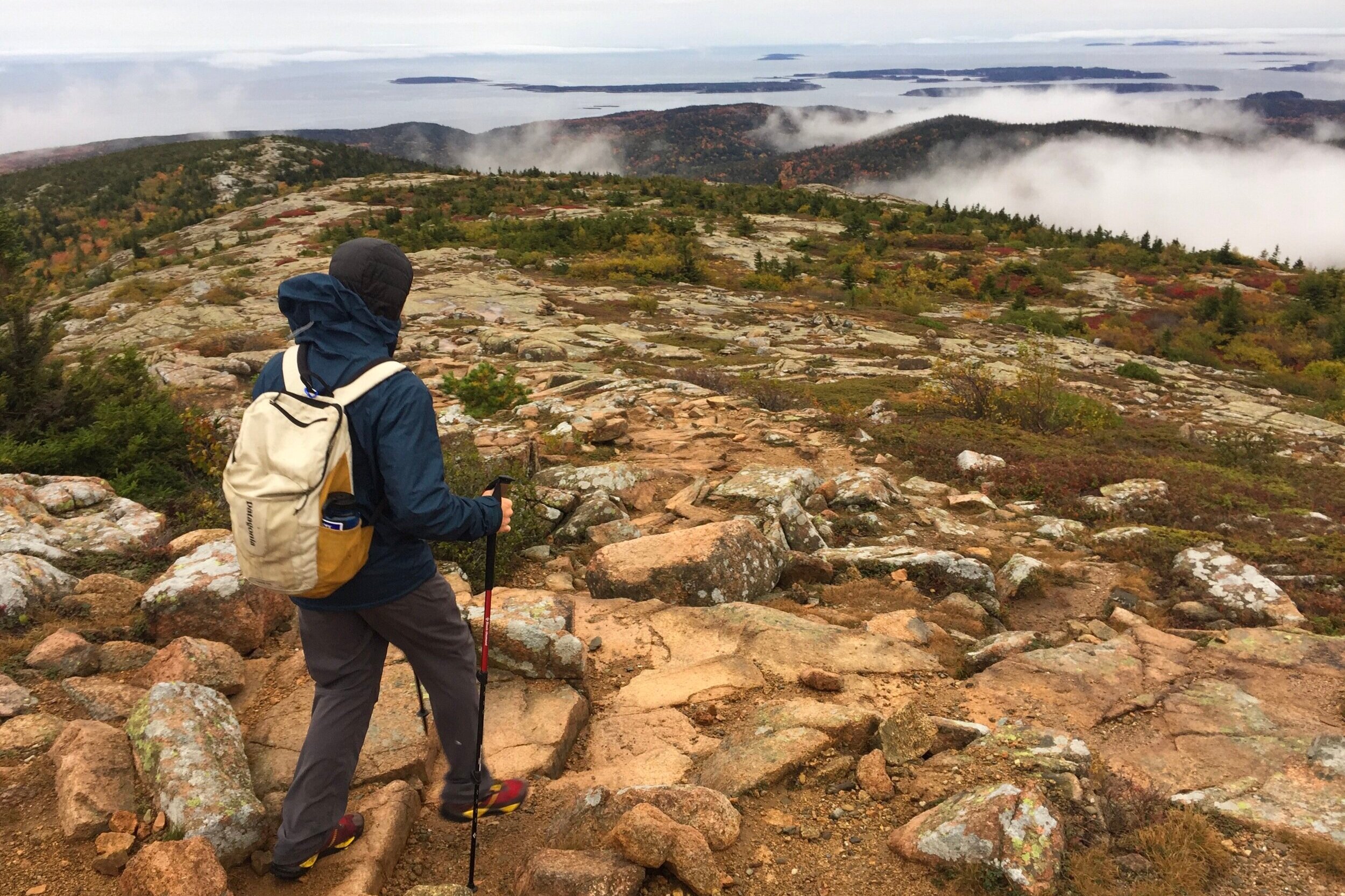 Cadillac Mountain via South Ridge Trail, Maine
