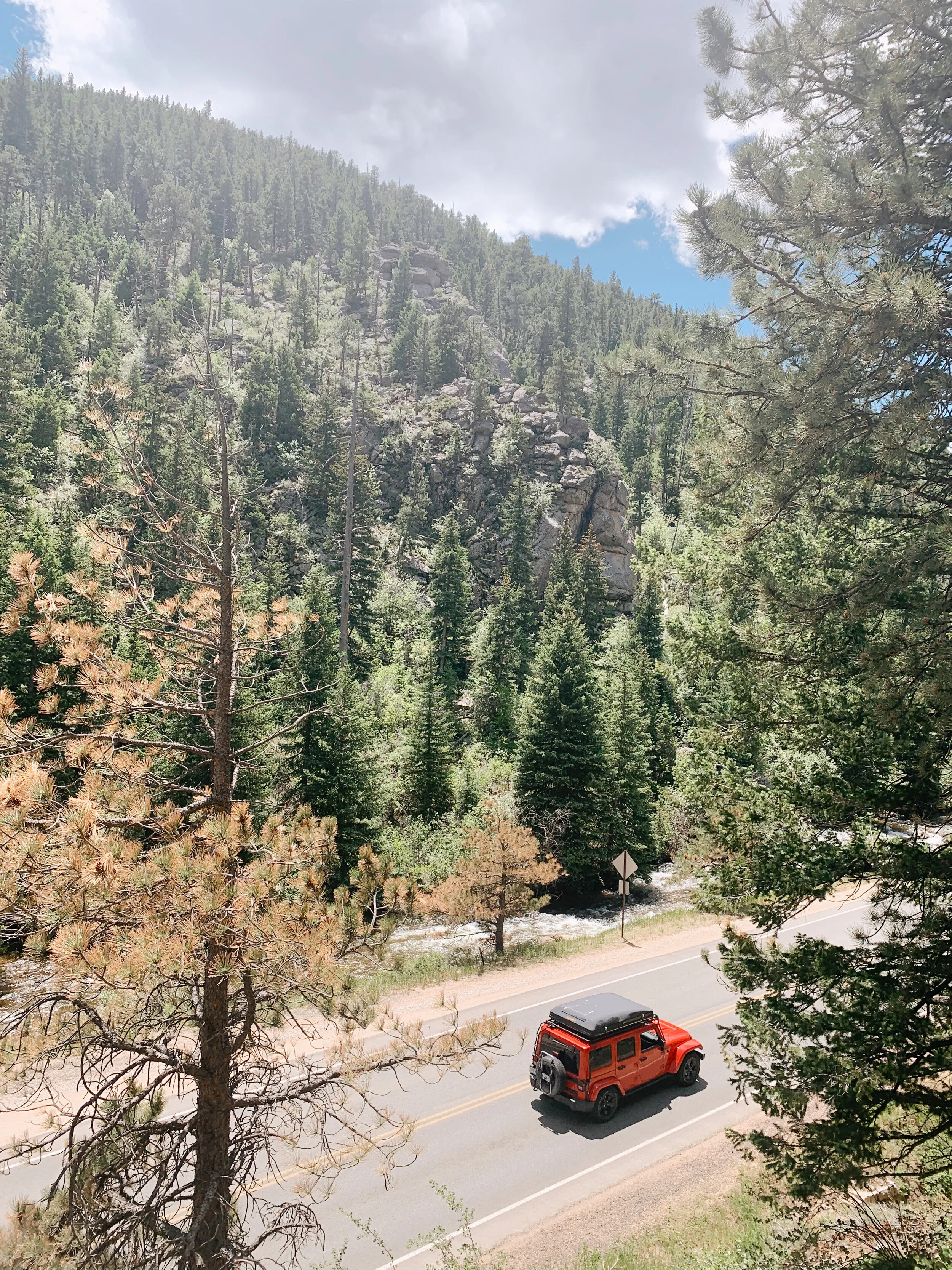 Hike to Boulder Falls in Boulder Canyon, Colorado