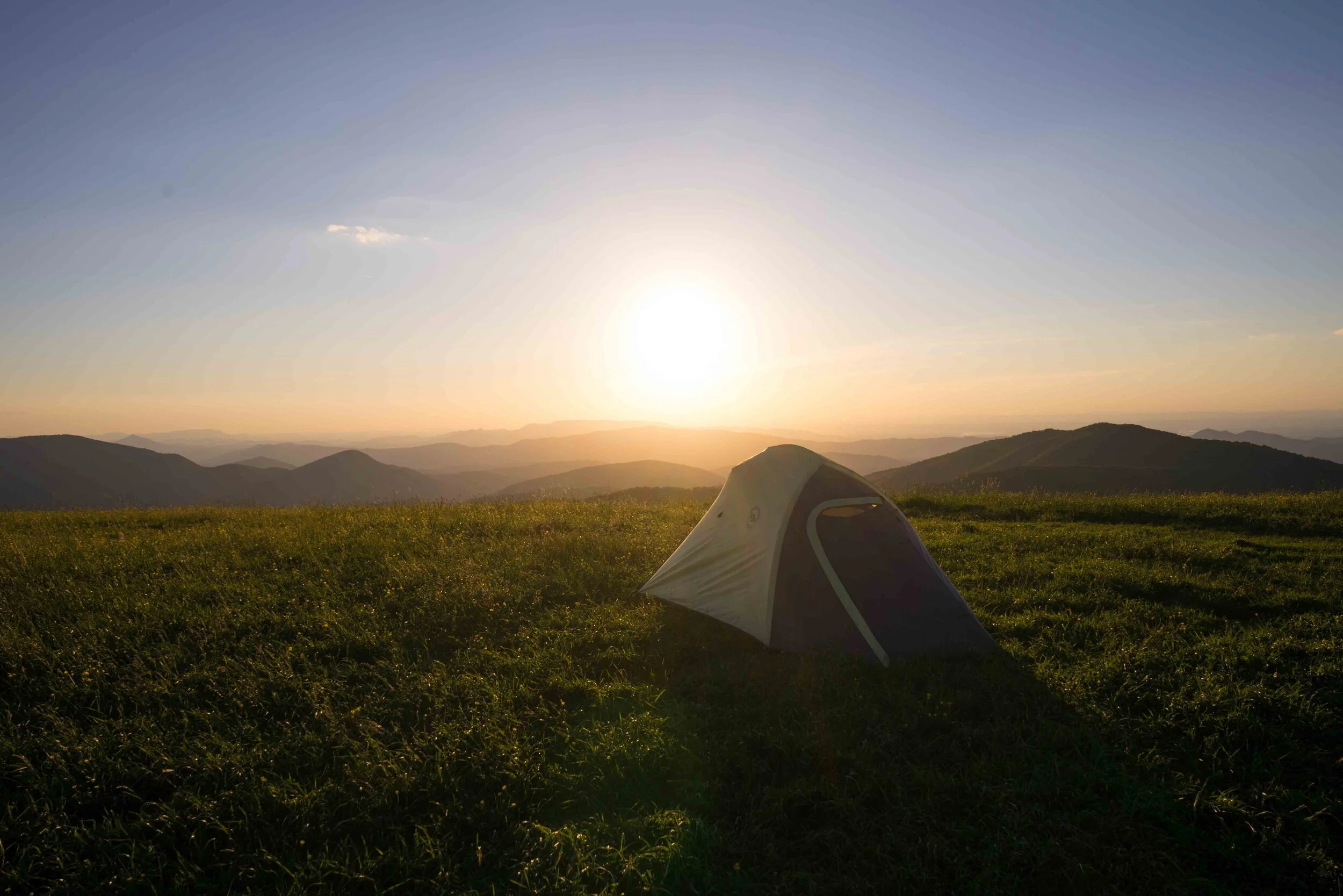 Max Patch Mountain, Appalachian Trail, North Carolina