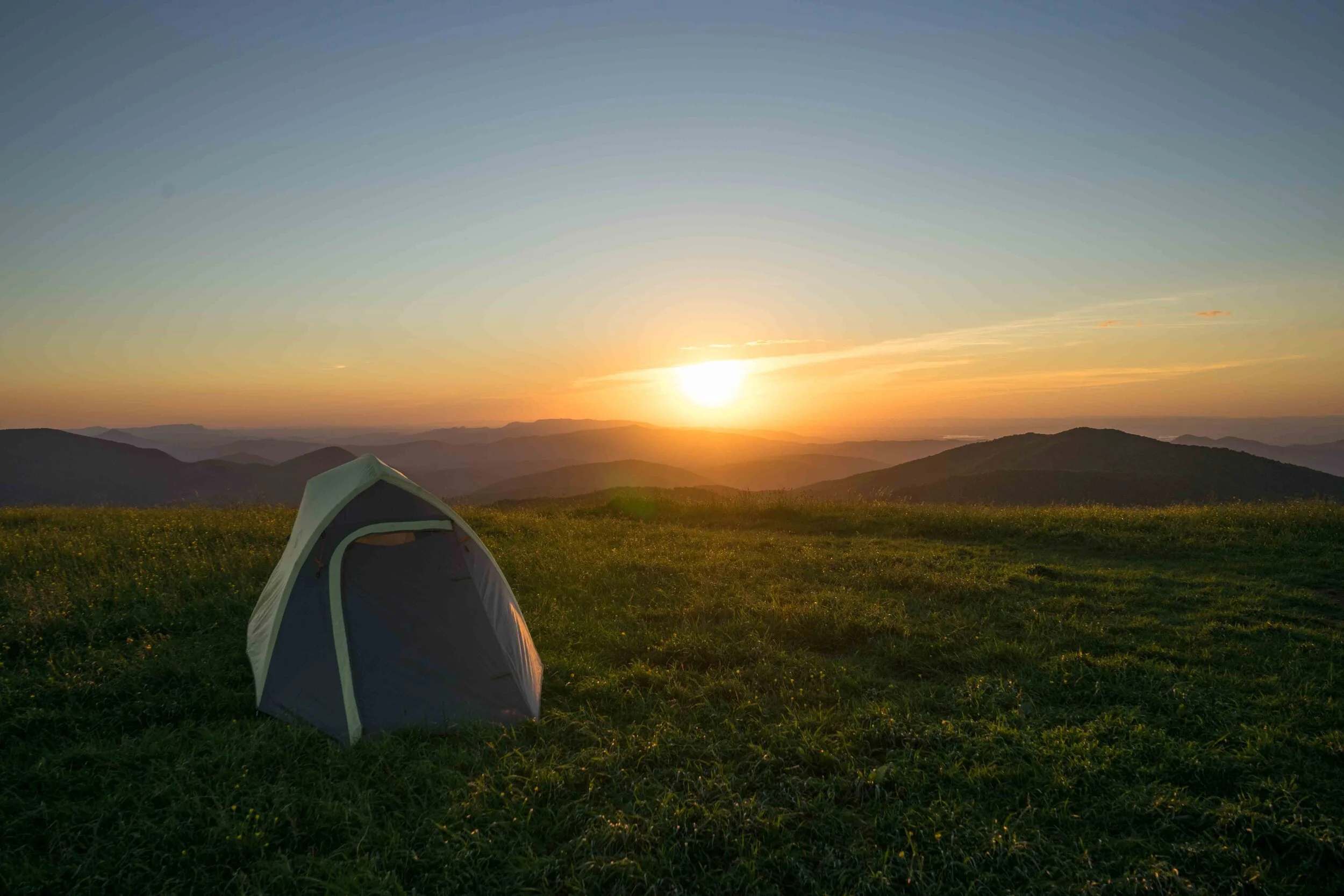 Max Patch Mountain, Appalachian Trail, North Carolina