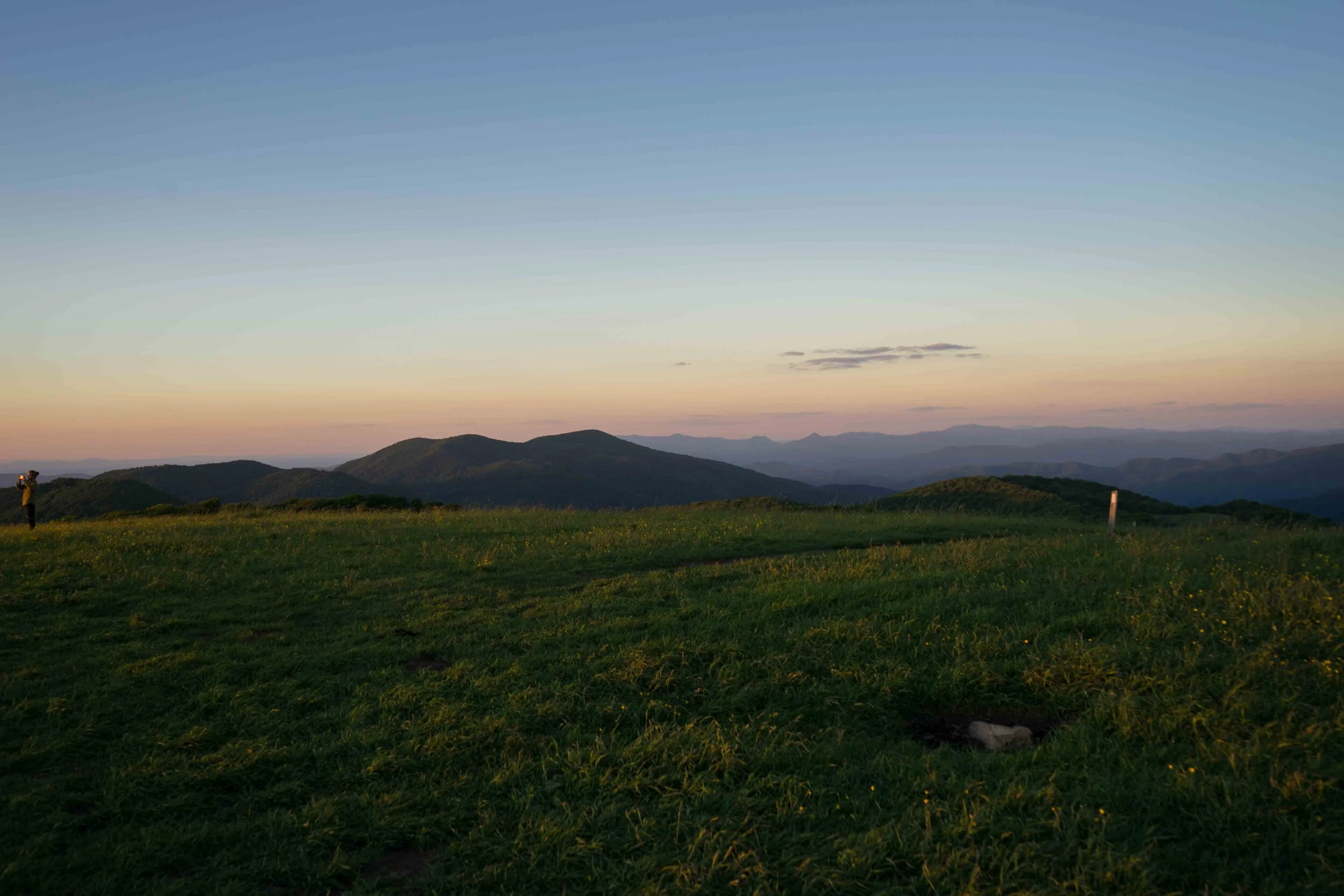 Max Patch Mountain, Appalachian Trail, North Carolina