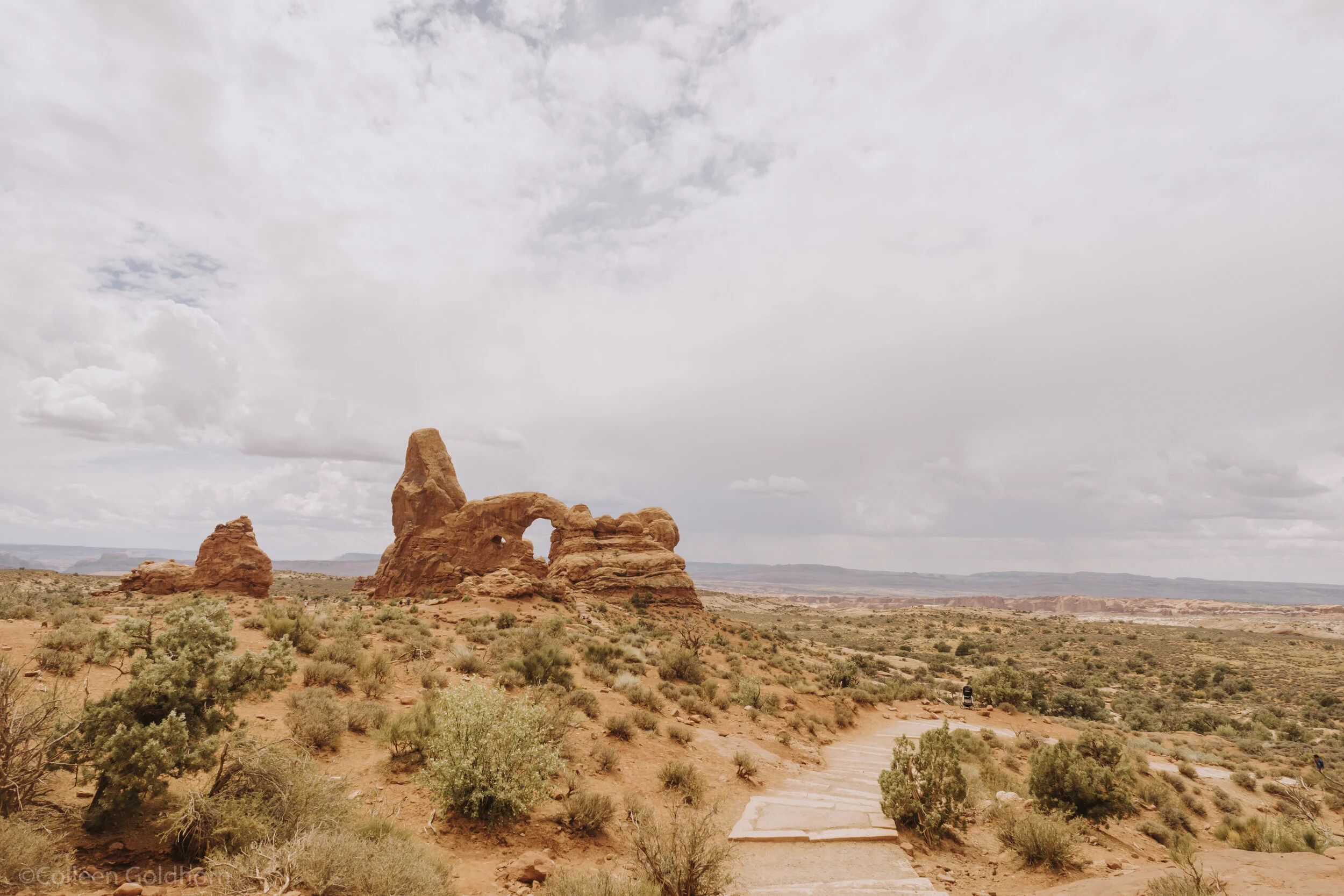 The Windows and Turret Arch, Arches National Park, Utah