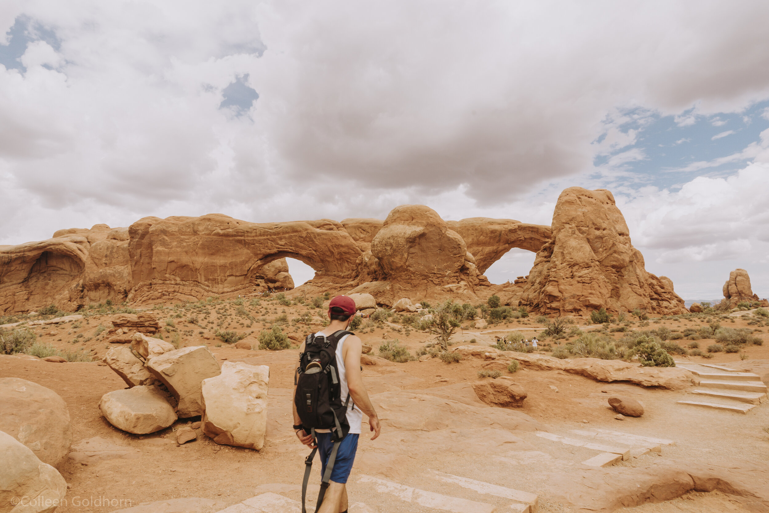 The Windows and Turret Arch, Arches National Park, Utah