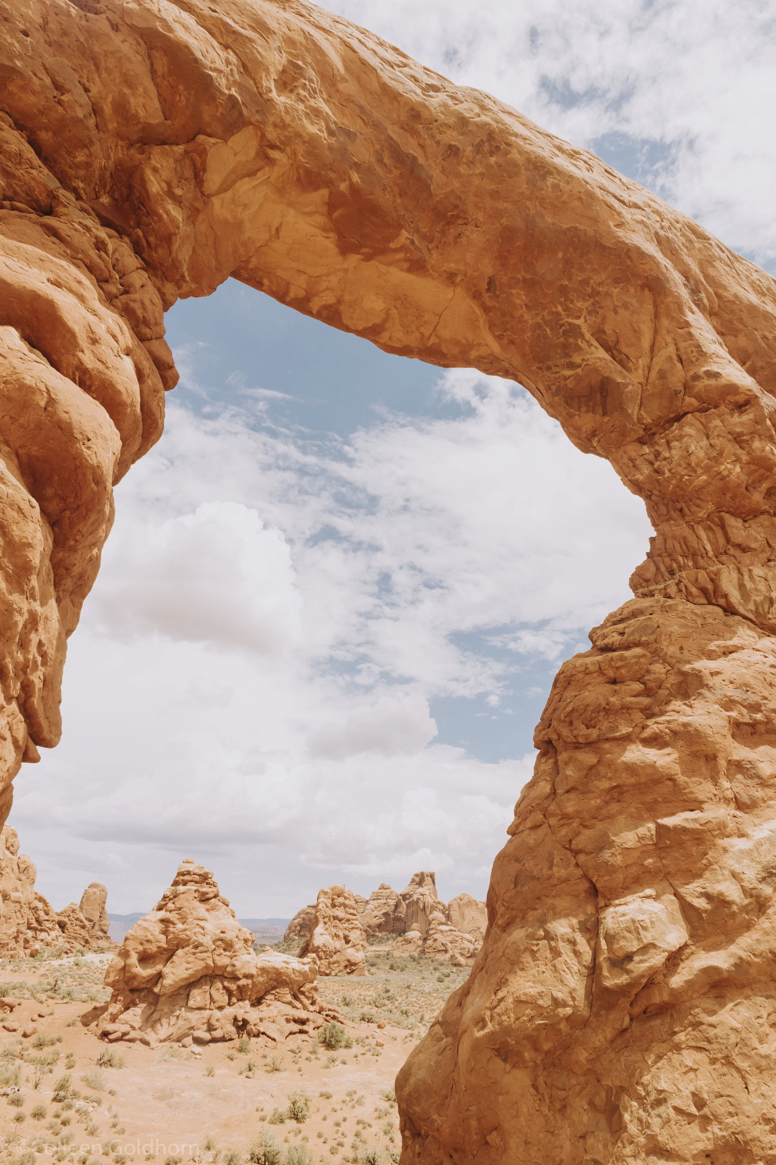 The Windows and Turret Arch, Arches National Park, Utah