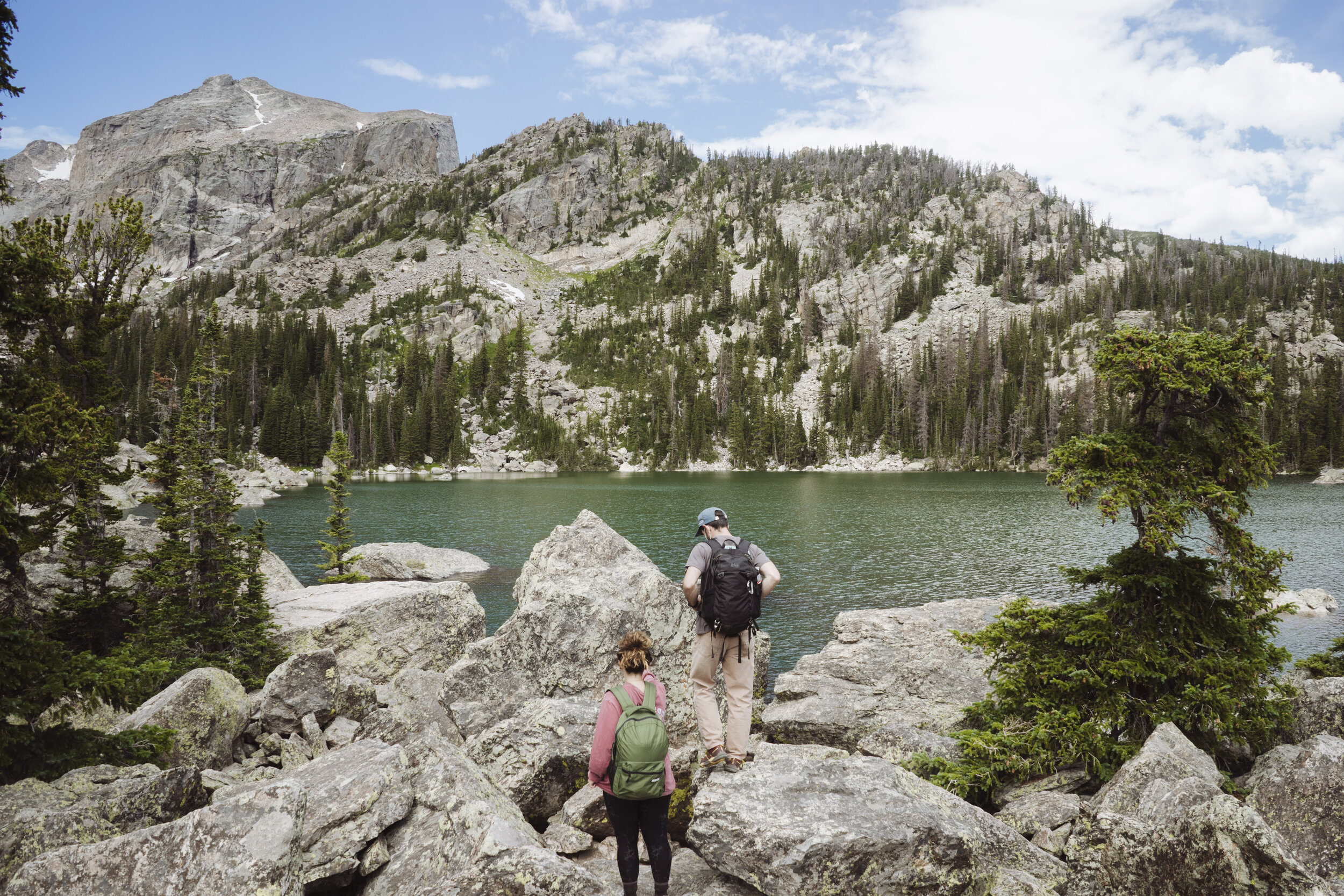 Lake Haiyaha, Rocky Mountain National Park, Colorado