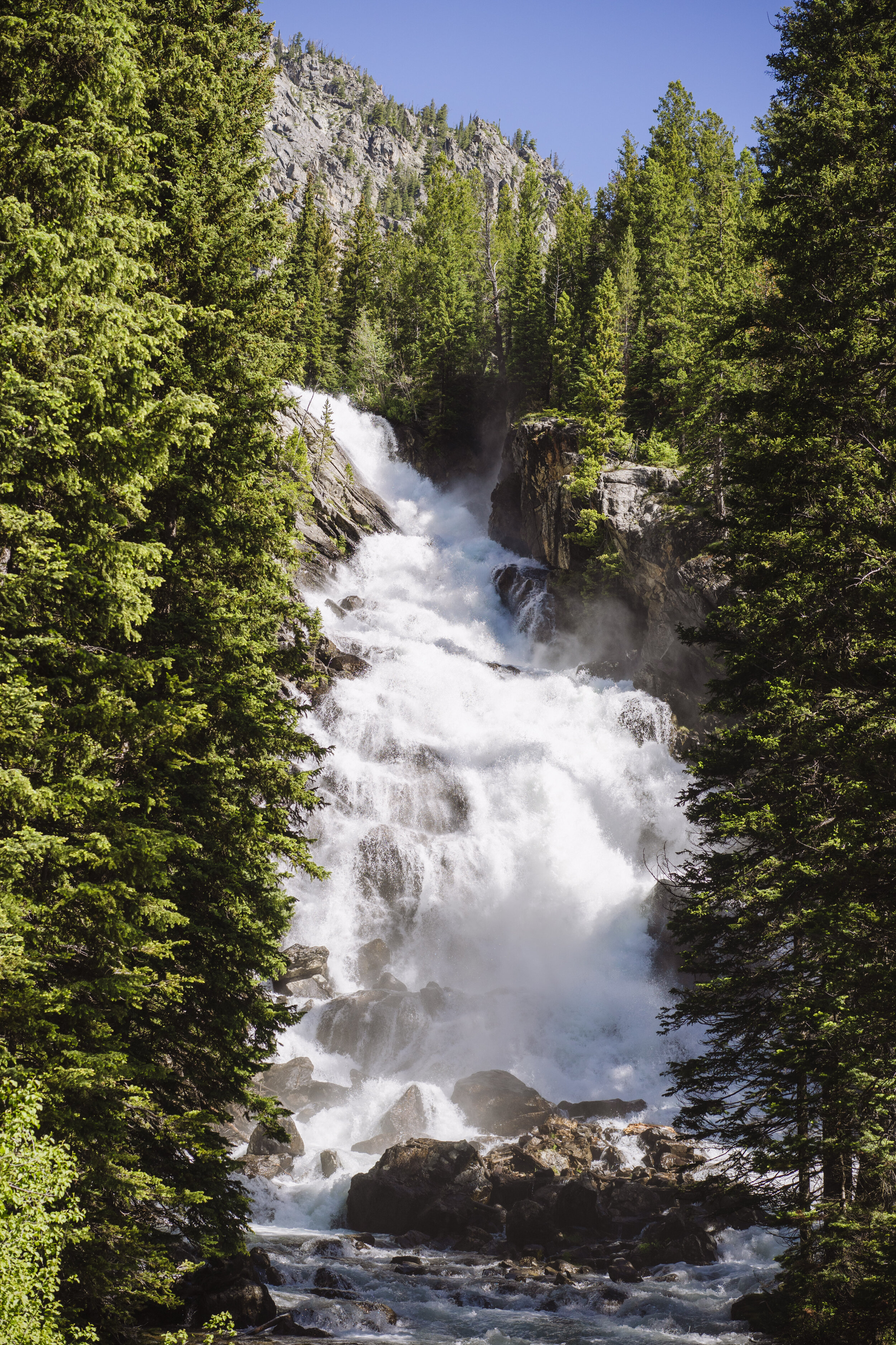 Hidden Falls &amp; Inspiration Point via Jenny Lake Trail,  Grand Teton National Park, Wyoming