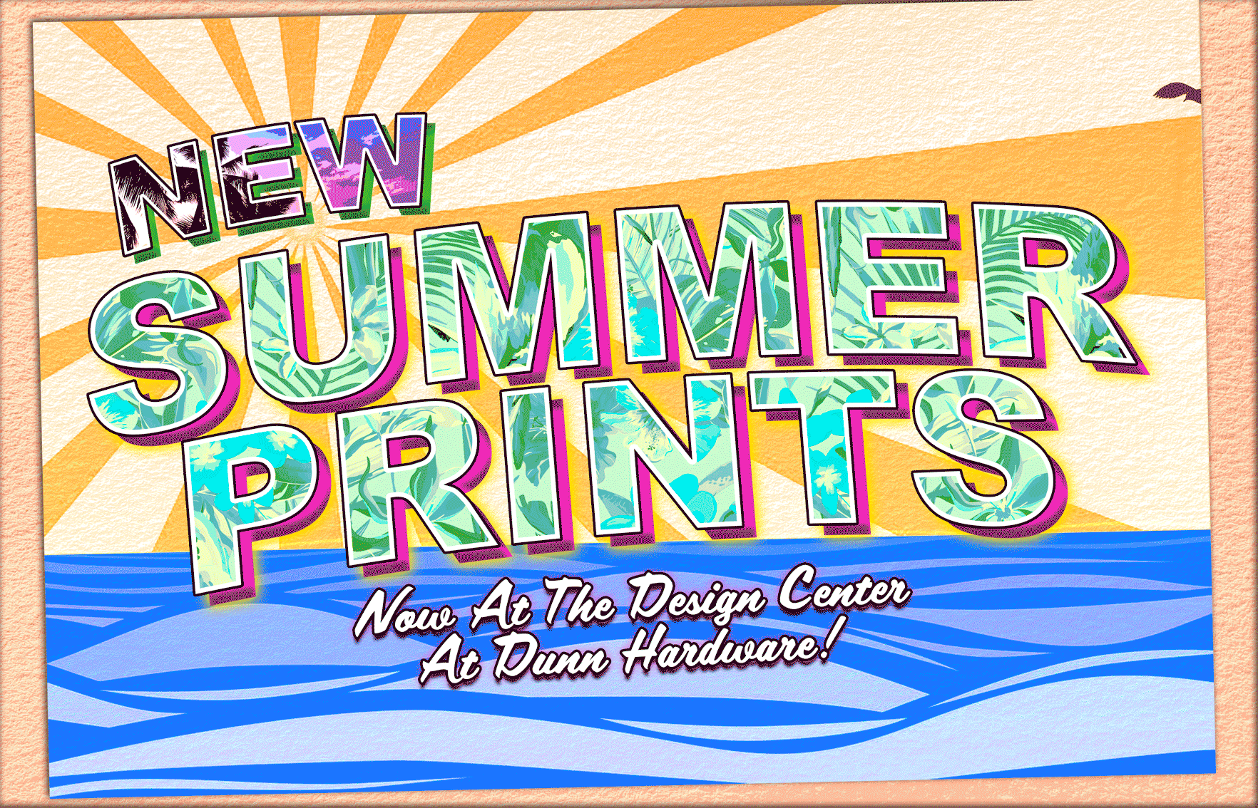 Dynamic Header for The Dunn Hardware Design Center's June Newsletter