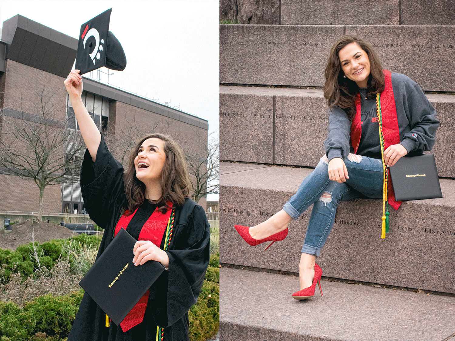 A showcase of Senior Pictures, taken by Alex Macon.