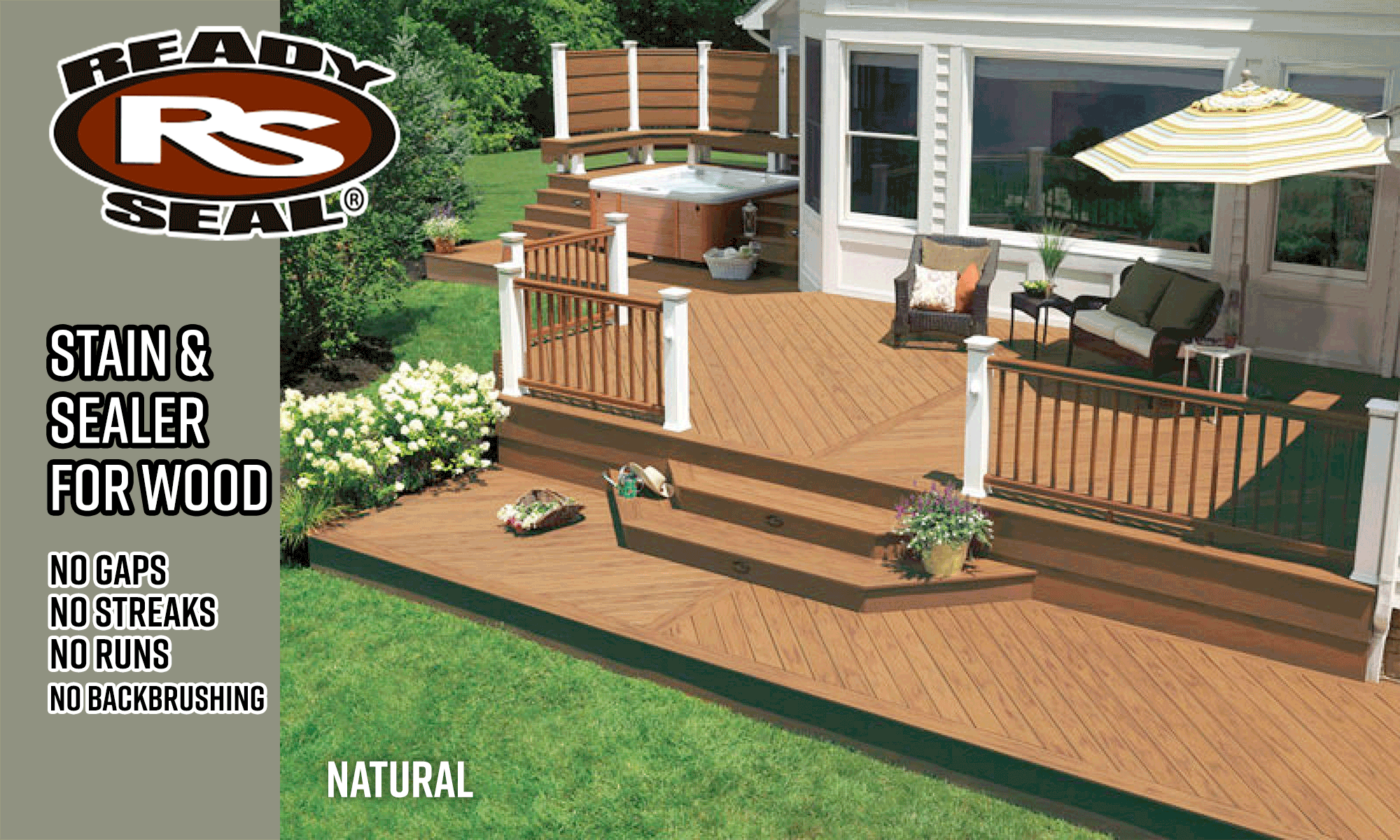 Ad for Ready Seal Wood Stain for Dunn Hardware