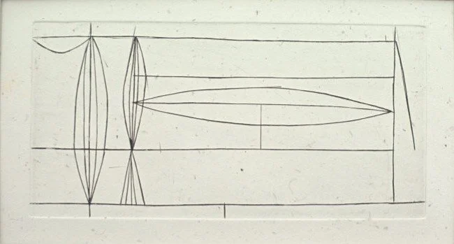Engraving, 1966, 5 x 9 in. 