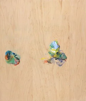 Duccio Fragment 10, 2011, acrylic on birch panel, 30x24 in.
