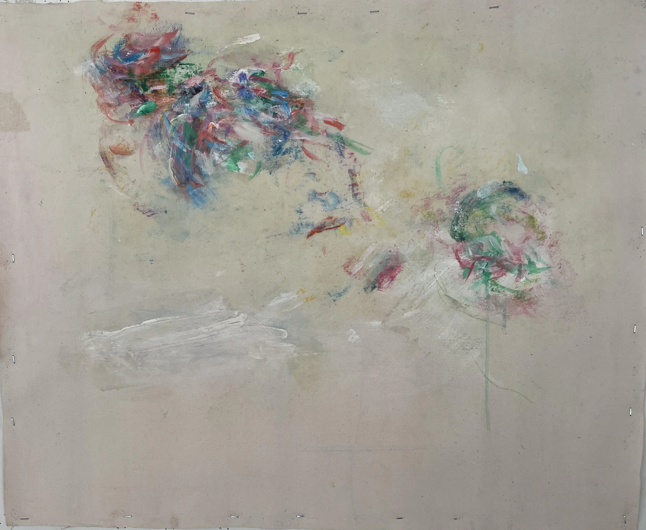 1, 2022-23, acrylic on canvas, 30 x 36 in. 
