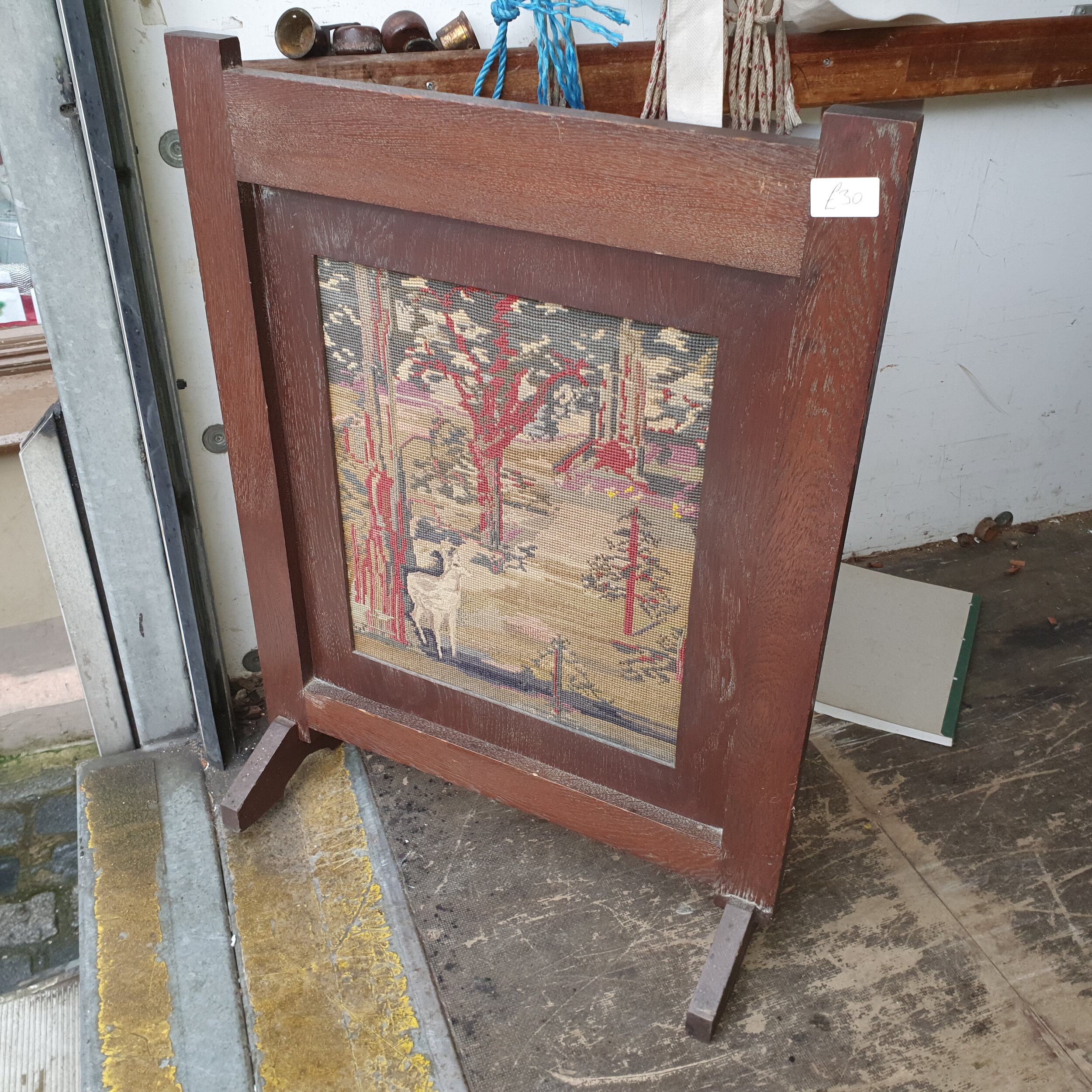 £30 fire screen - 53cm wide x 71cm high