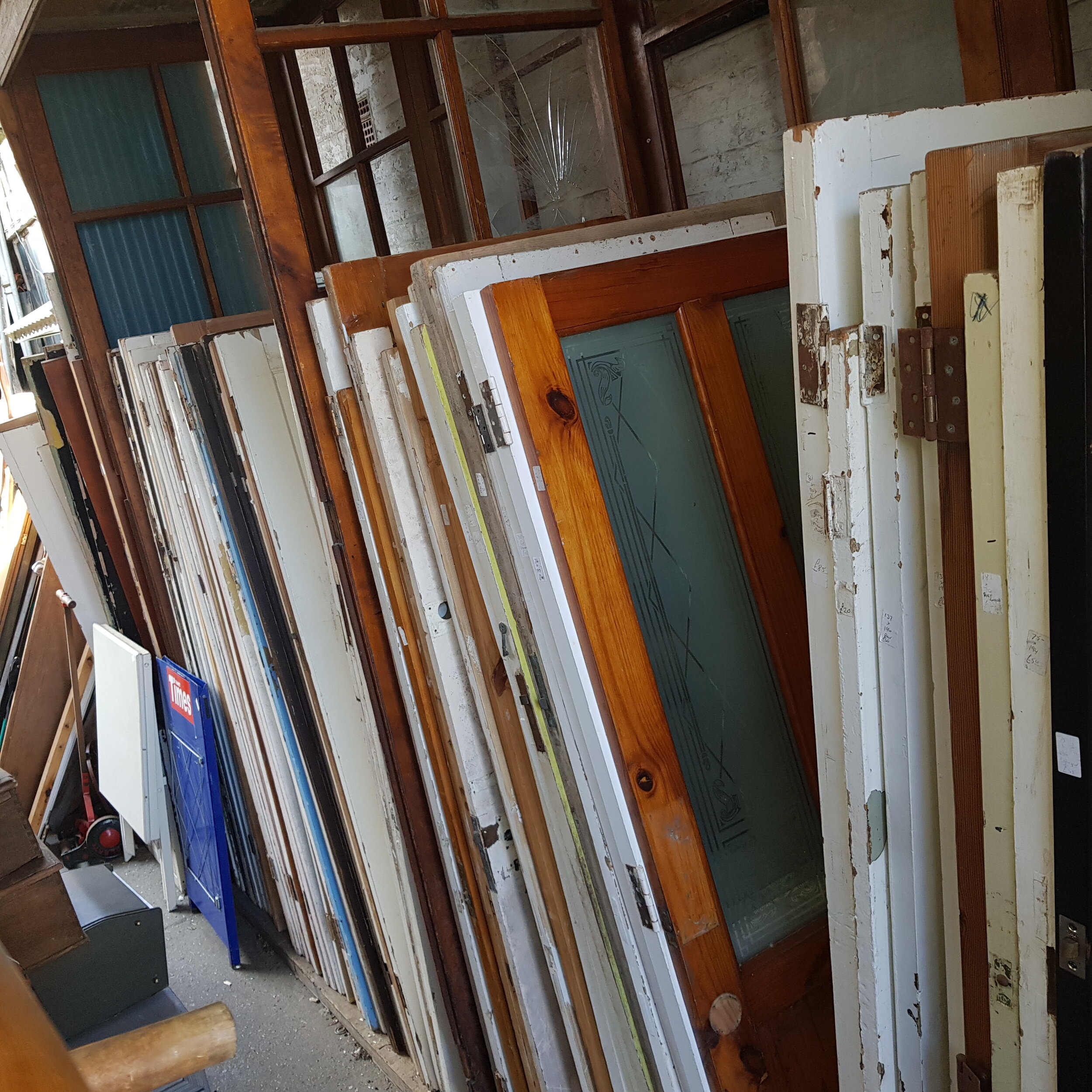 our rack of doors not stripped