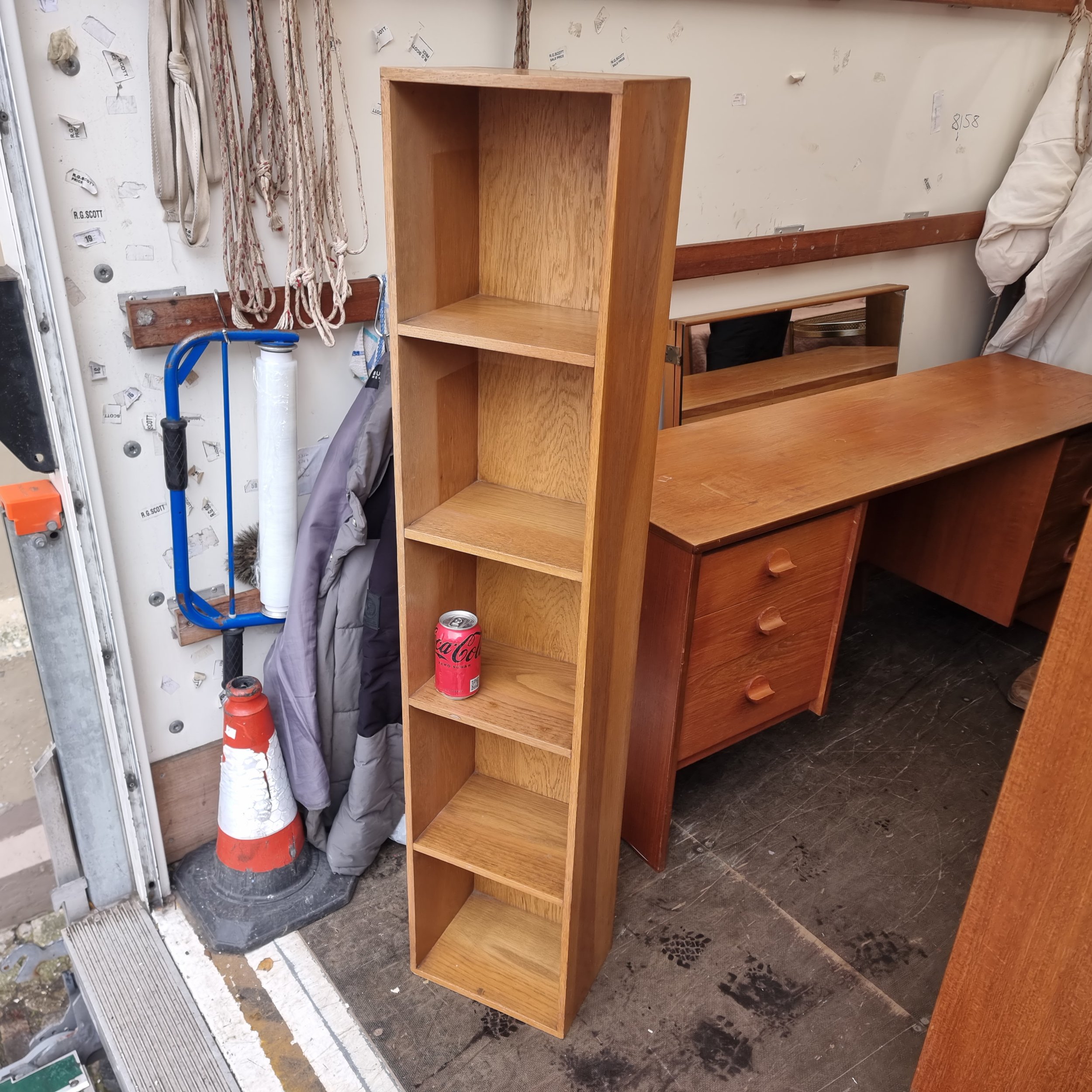£25 each pine CD shelving — RG Scott Furniture Mart