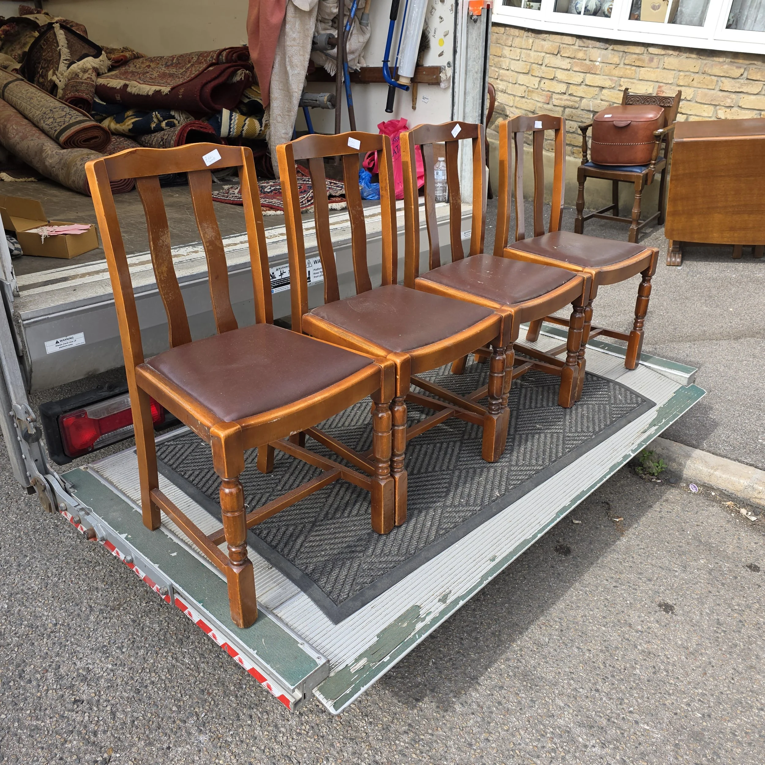 £60  - set of 4 dinning chairs