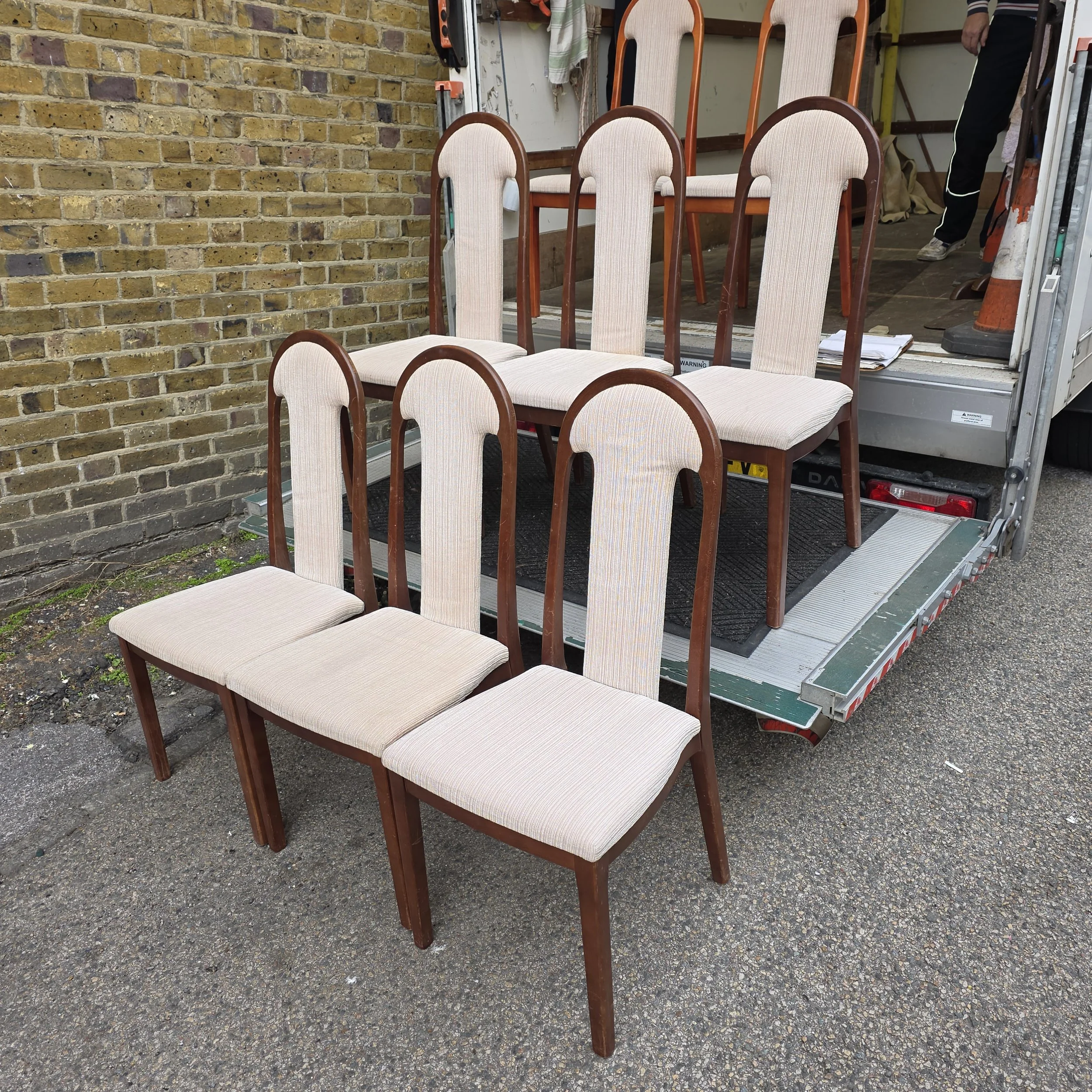 £150 - set of 6 dinning chairs