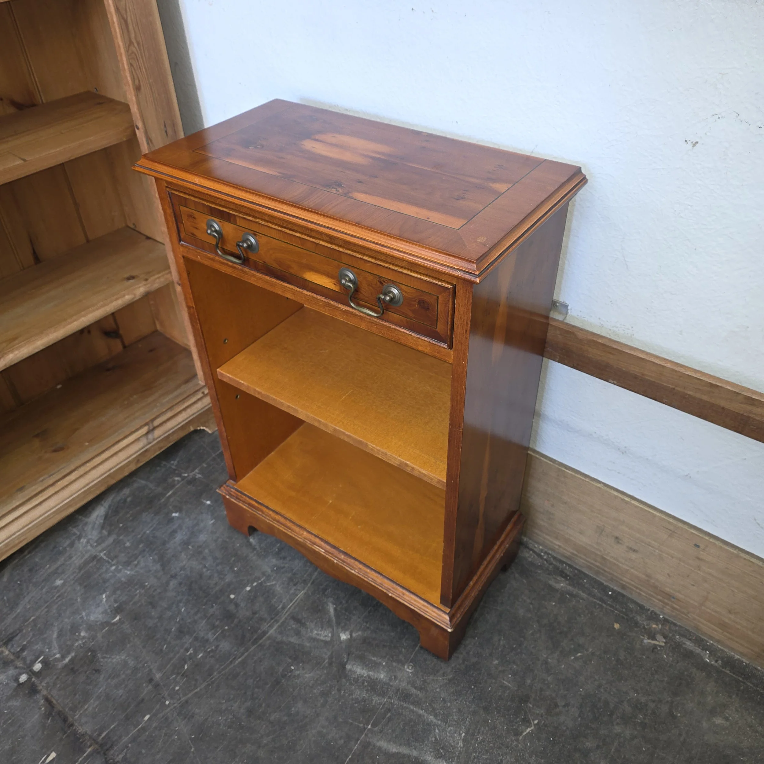 £48 - yew small unit  - 51cm wide 27cm deep 76cm high
