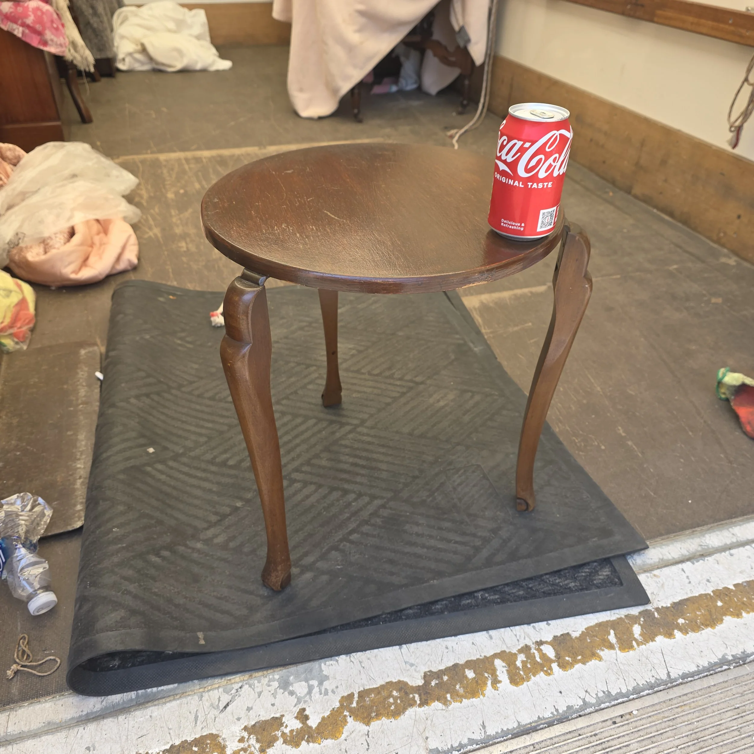£25 - round table  - 44cm across 46cm high