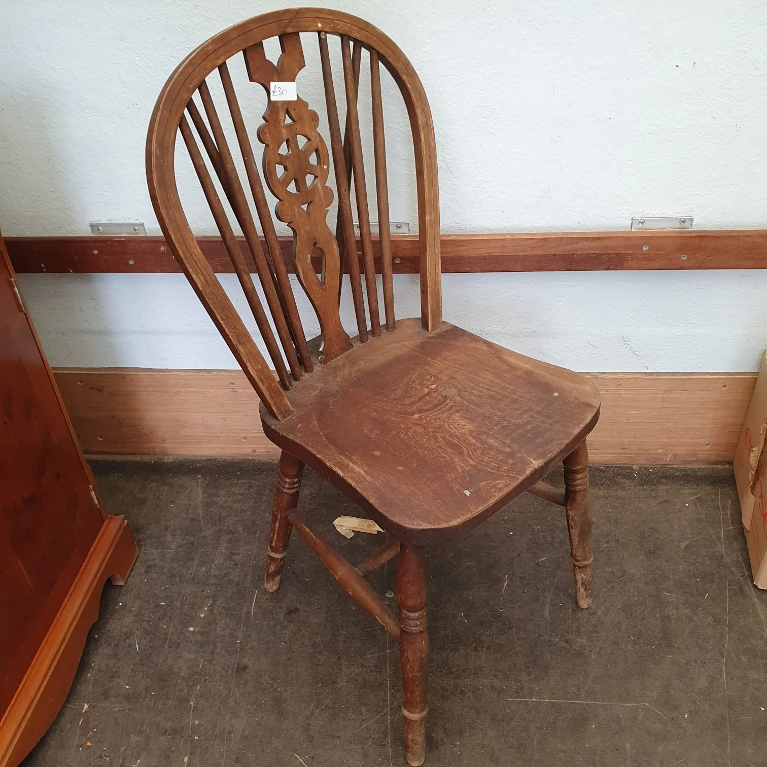 £30 - wheelback chair