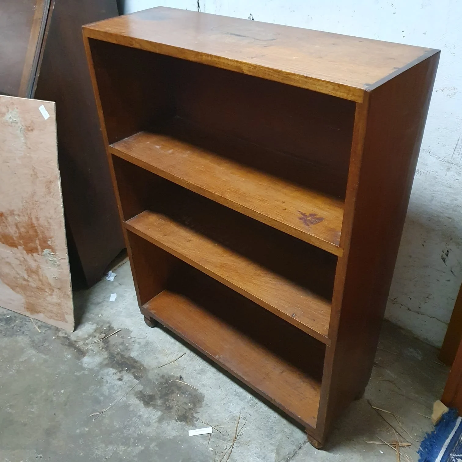 £85 - open bookshelf  - 76cm wide 26cm deep 102cm high