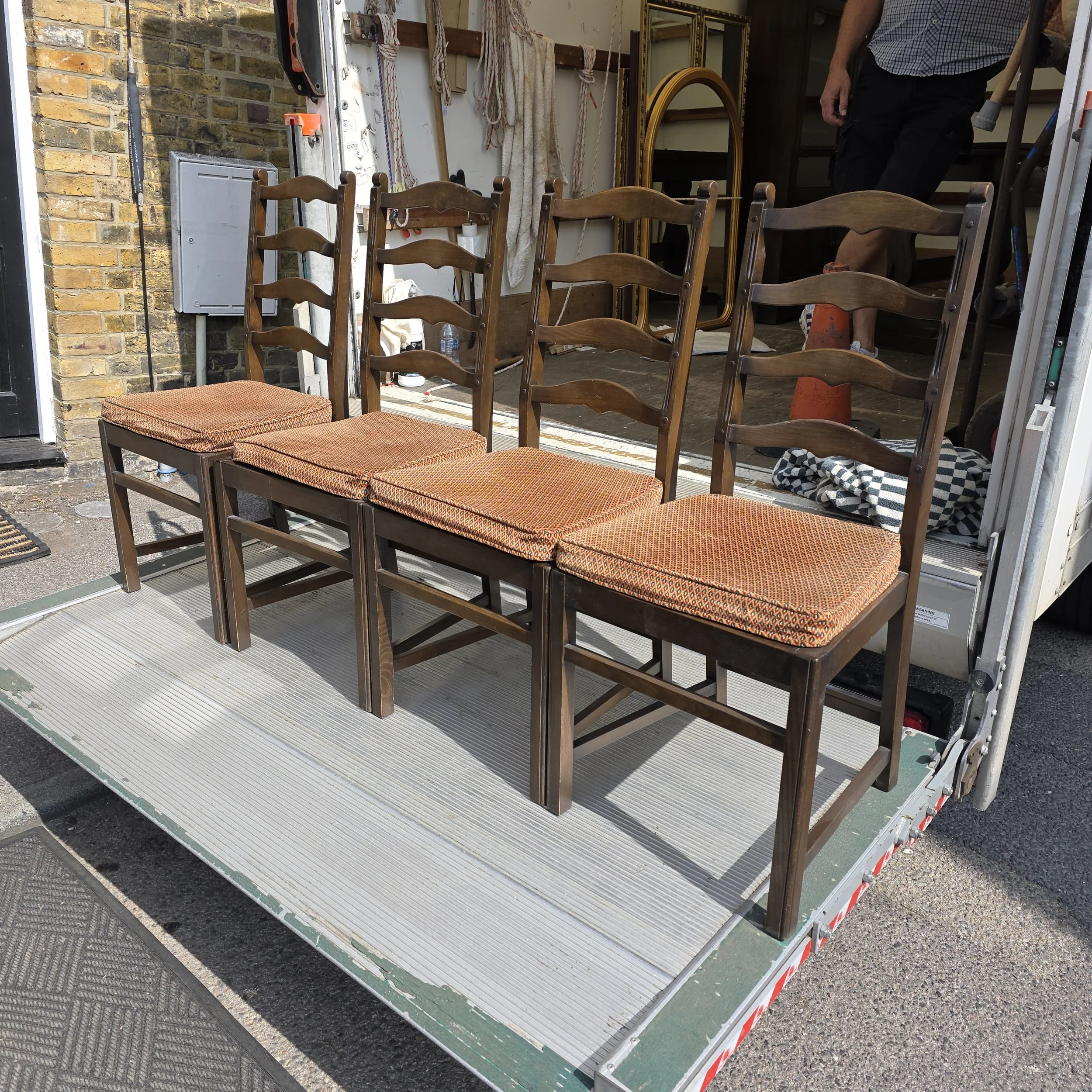 £100 - set of 4 ercol dinning chairs
