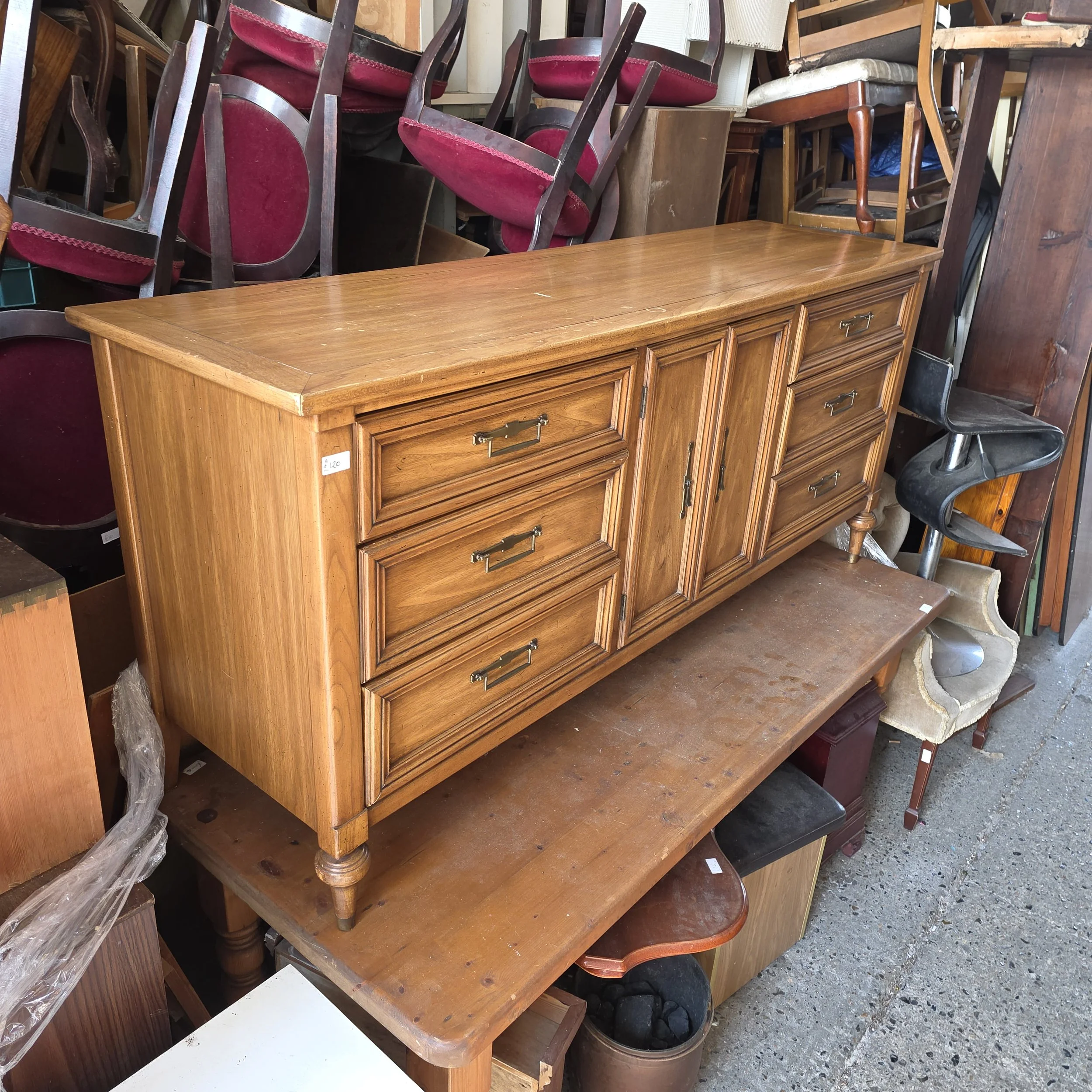 £120 - sideboard - 183cm wide 51cm deep 82cm high