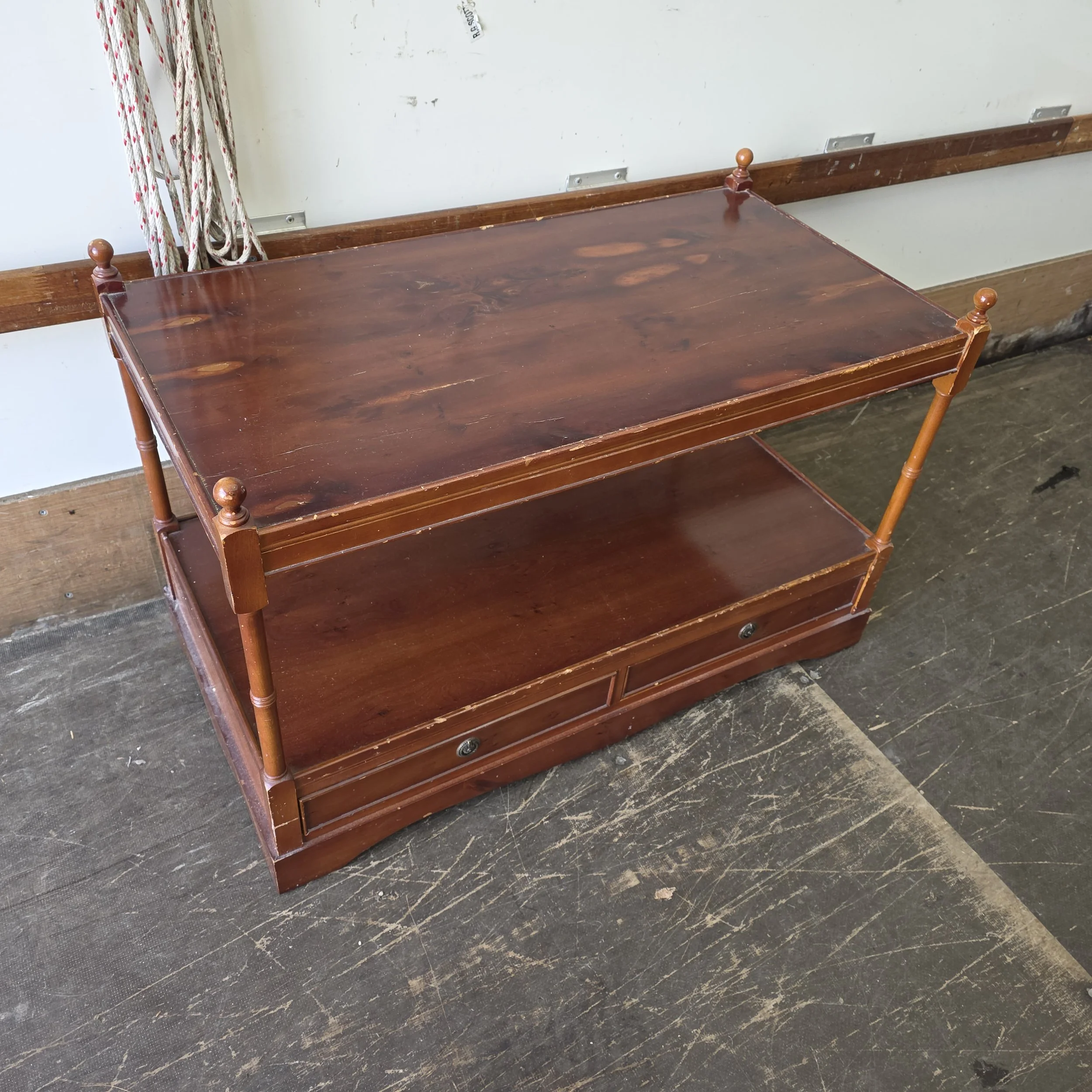 £45 - yew unit  - 87cm wide 46cm deep 58cm high