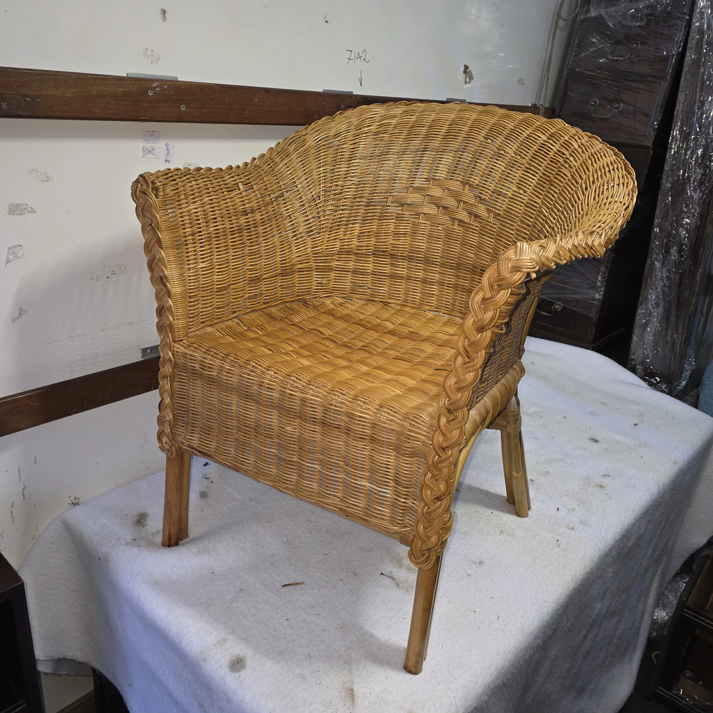 £25 - wicker chair