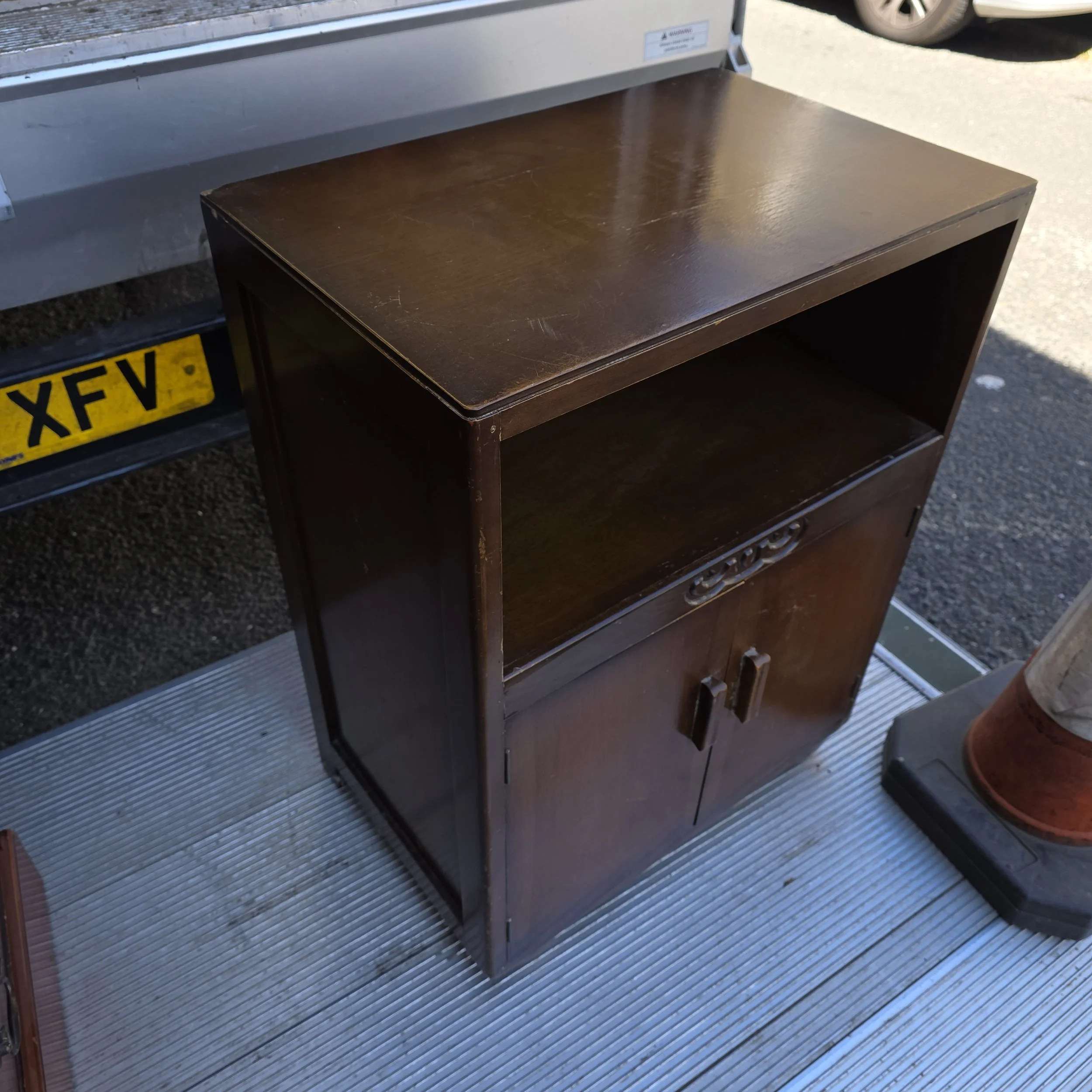 £25 - 2 door cabinet  -  54cm wide 36cm deep 71cm high