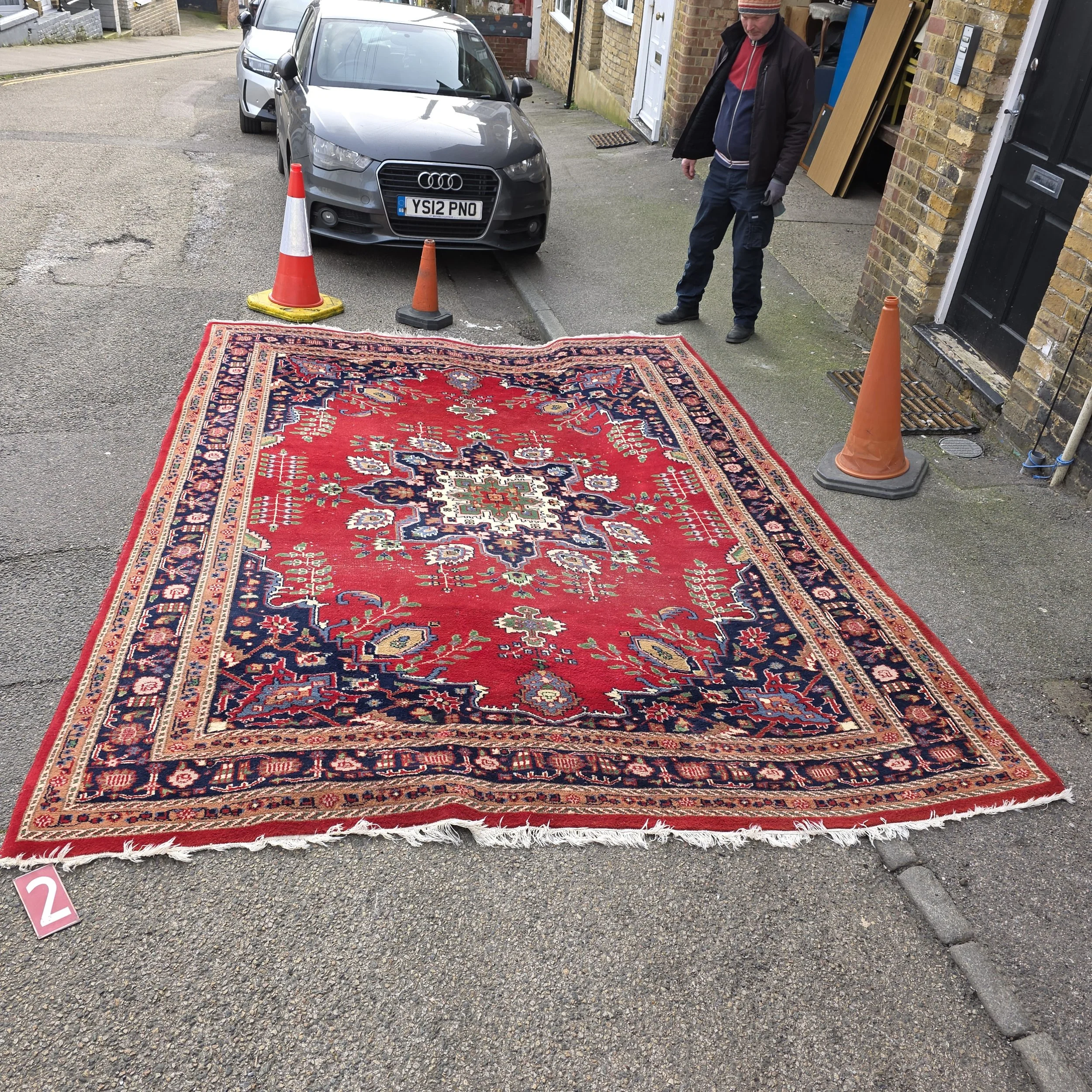 £95 - rug - 357cm by 258cm