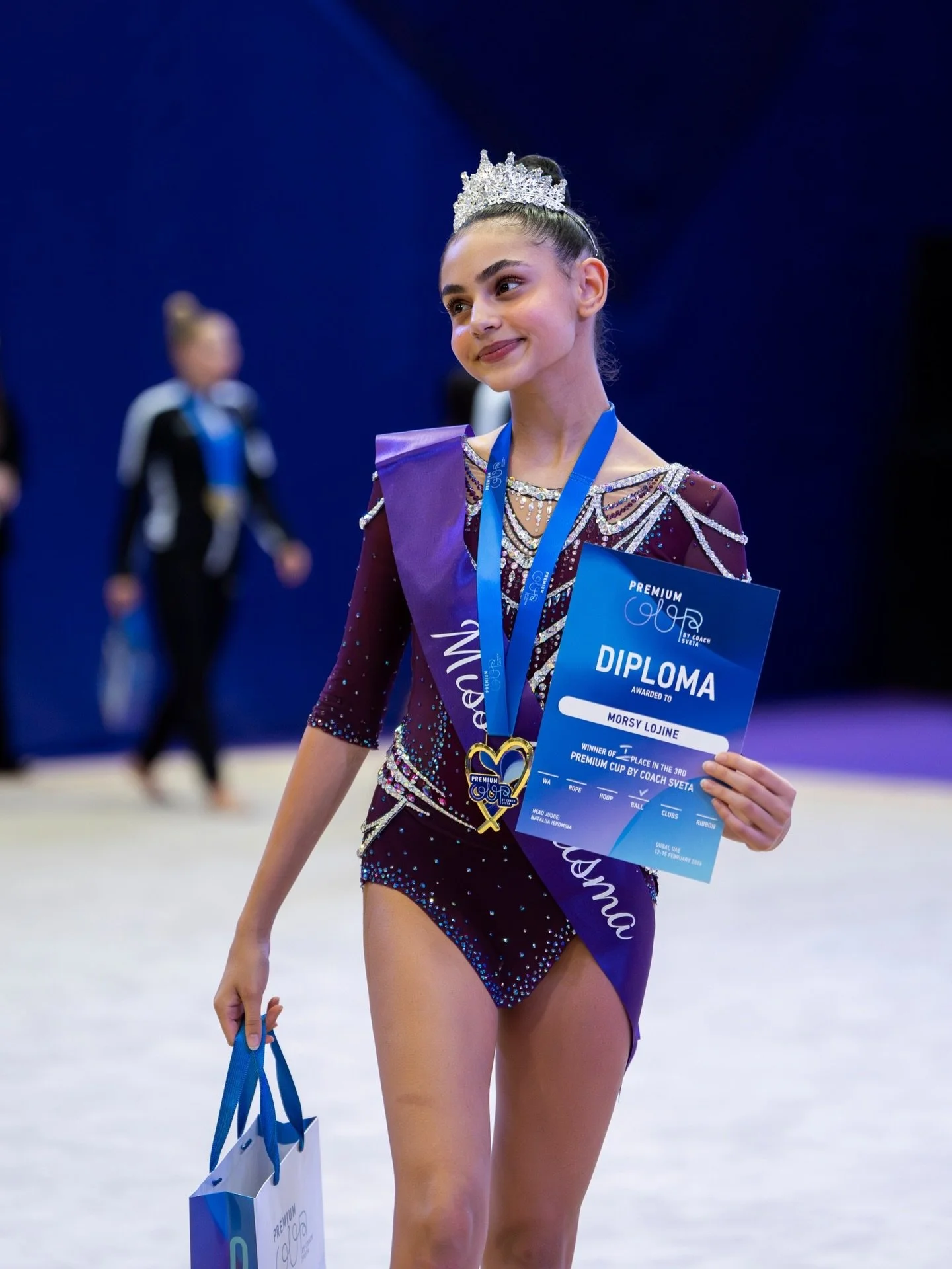 A tournament is not just about medals and placements. 👑💫

There is an award for beauty, for artistry, for grace, for the way you carry yourself on the mat &mdash; for that special spark that turns gymnastics into art.

Miss Tournament is a title ev