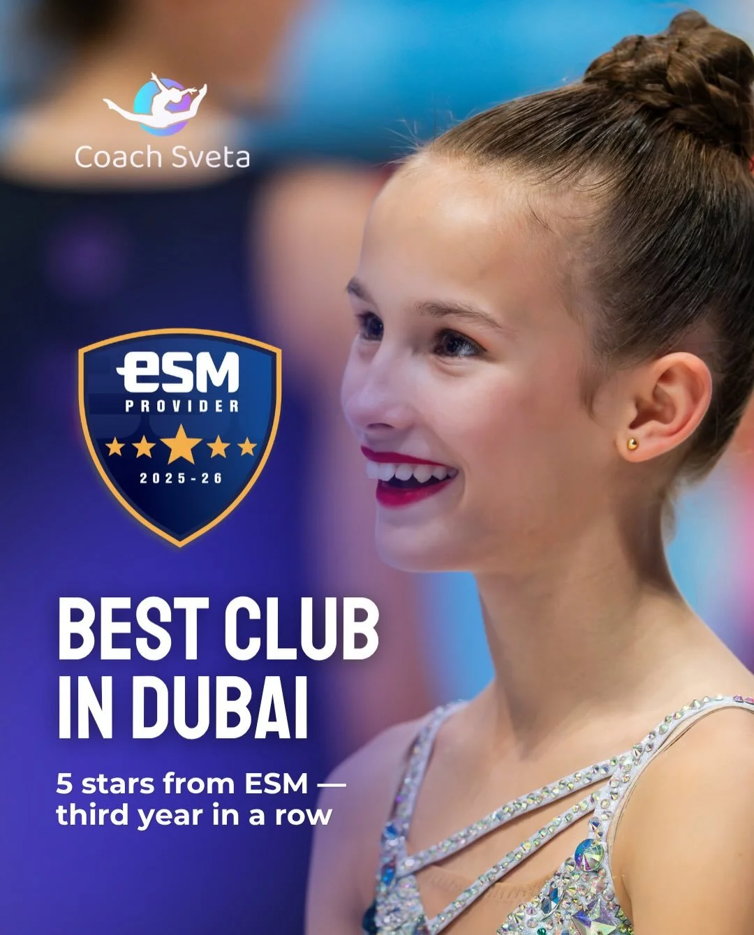 For the third year in a row, we&rsquo;ve earned the highest rating from ESM @esmuae &mdash; an independent organisation that assesses every after-school sports provider in Dubai.

This isn&rsquo;t about marketing slogans. It&rsquo;s about real standa