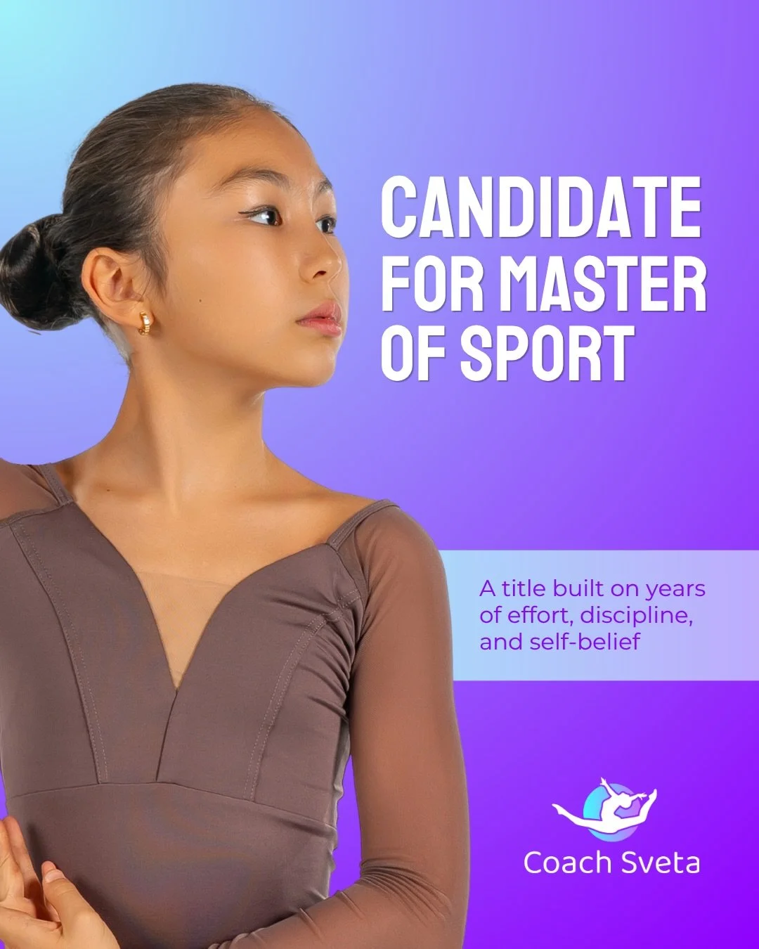 Our gymnast Tamila  has received the title of Candidate for Master of Sport (CMS) in rhythmic gymnastics in Kazakhstan. 
 
The CMS title is the first serious step in the world of major sports. Behind it is not just technique &mdash; but also characte