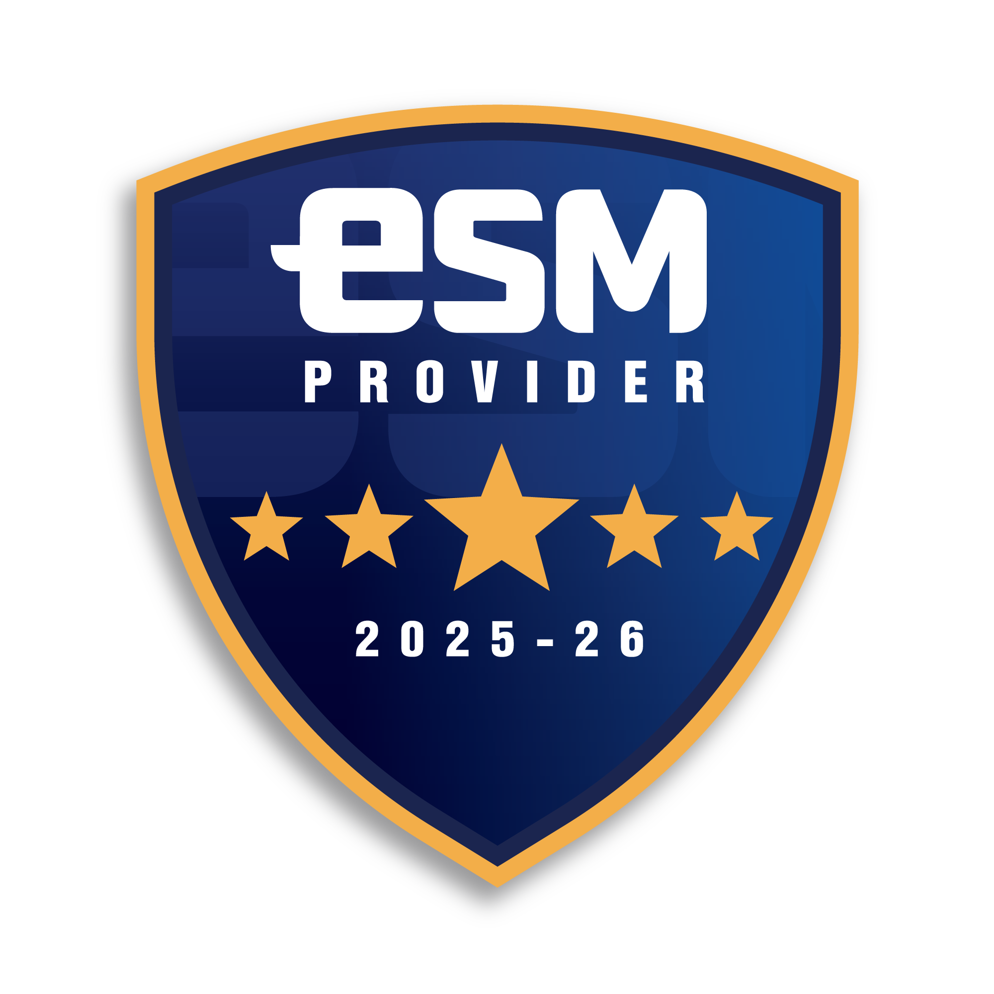 Coach Sveta Rhythmic Gymnastics Club 5 Star ESM rating Badge.