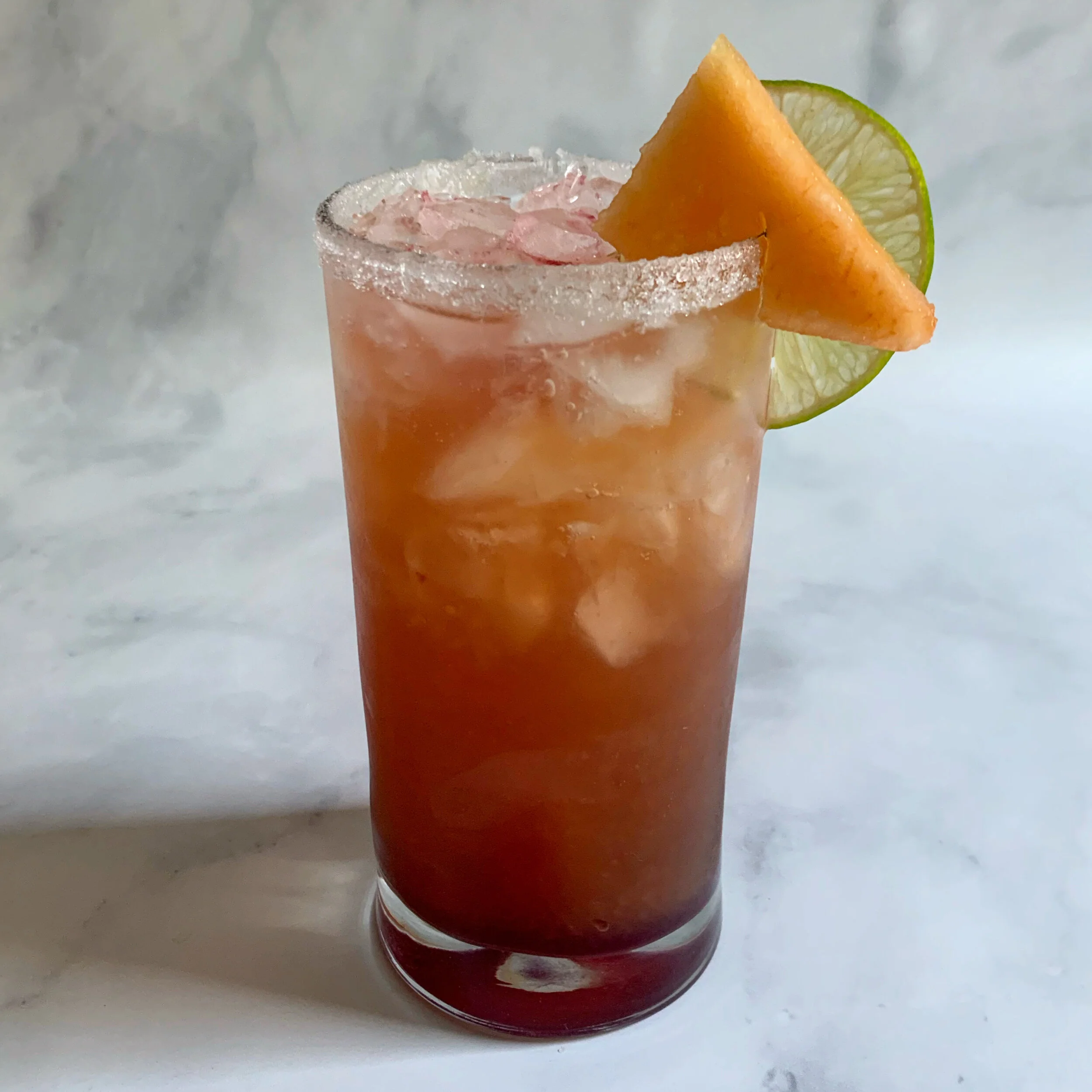 Cantaloupe Summer Berry Fizz