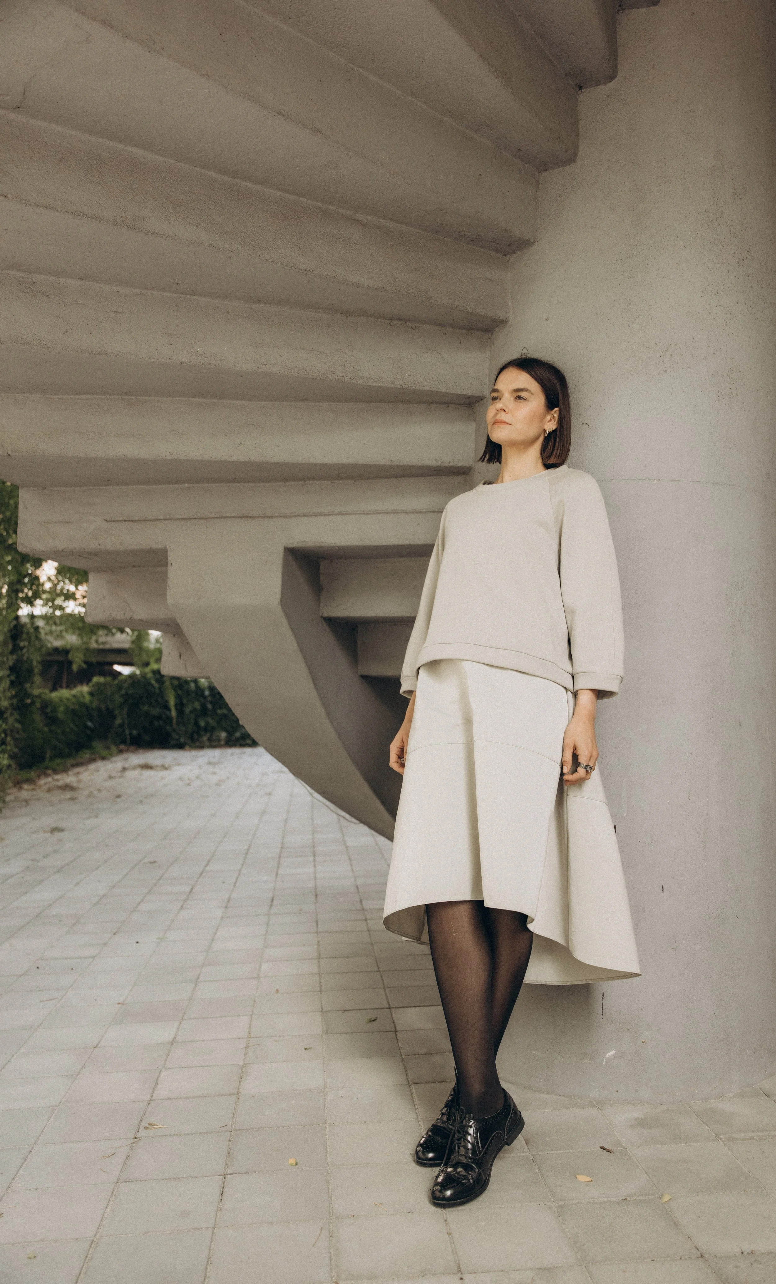 Bluza z szerokim rękawem