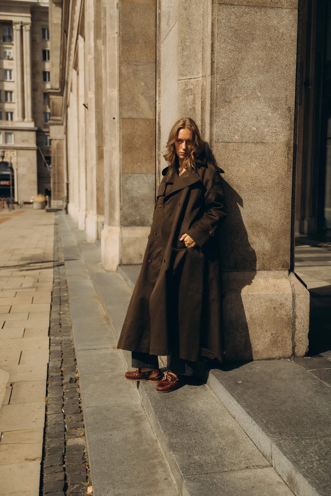 Reykjavik, trencz do ziemi