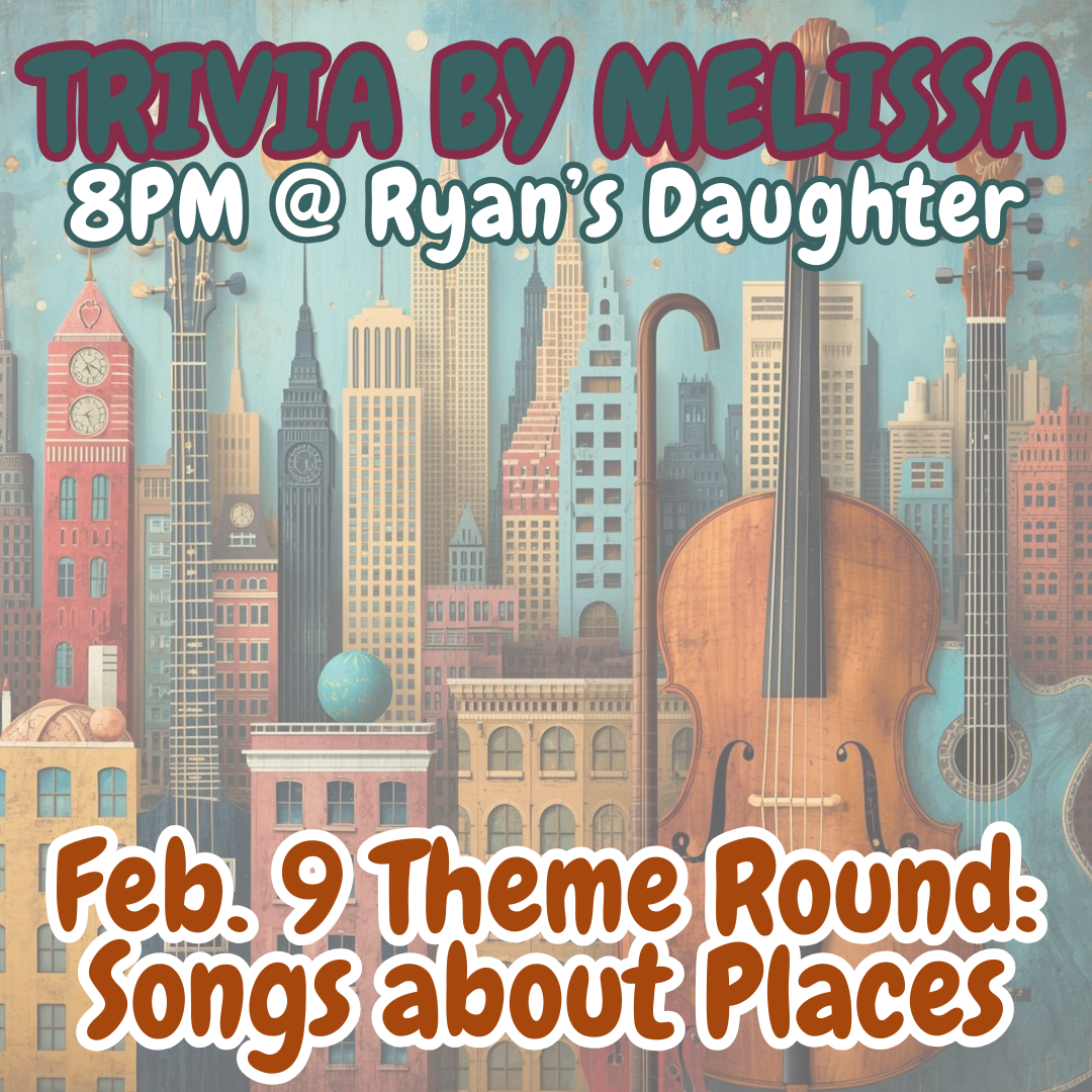 Theme Round: Songs About Places