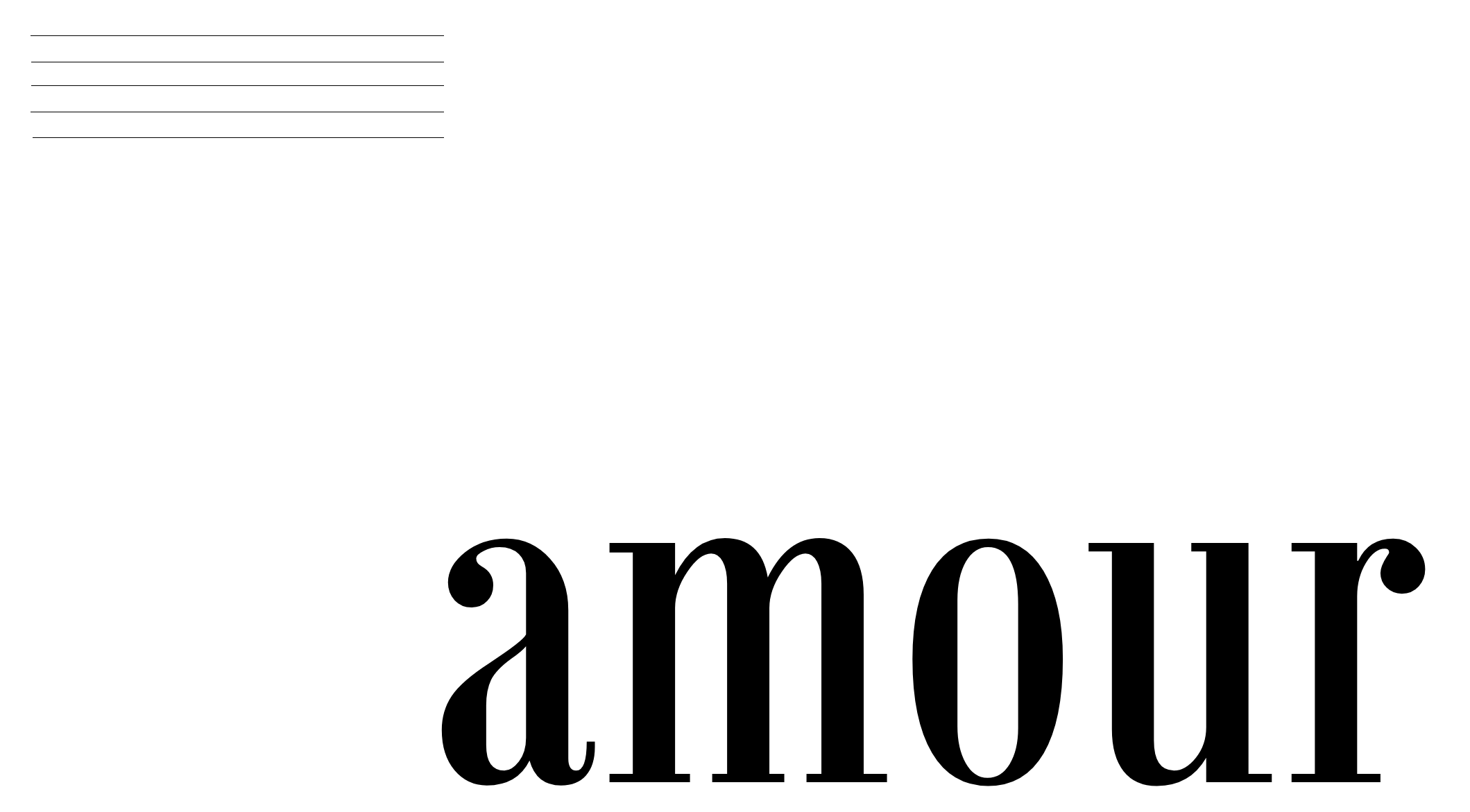 089 - Amour