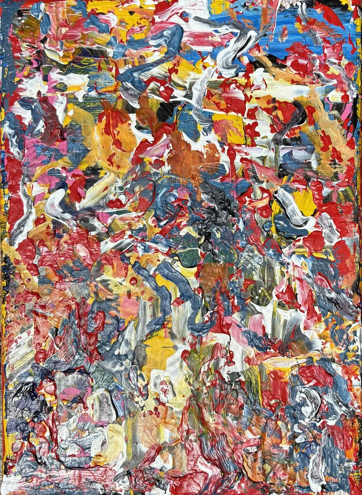 5x7 in. (13x18 cm) Acrylic on Canvas.