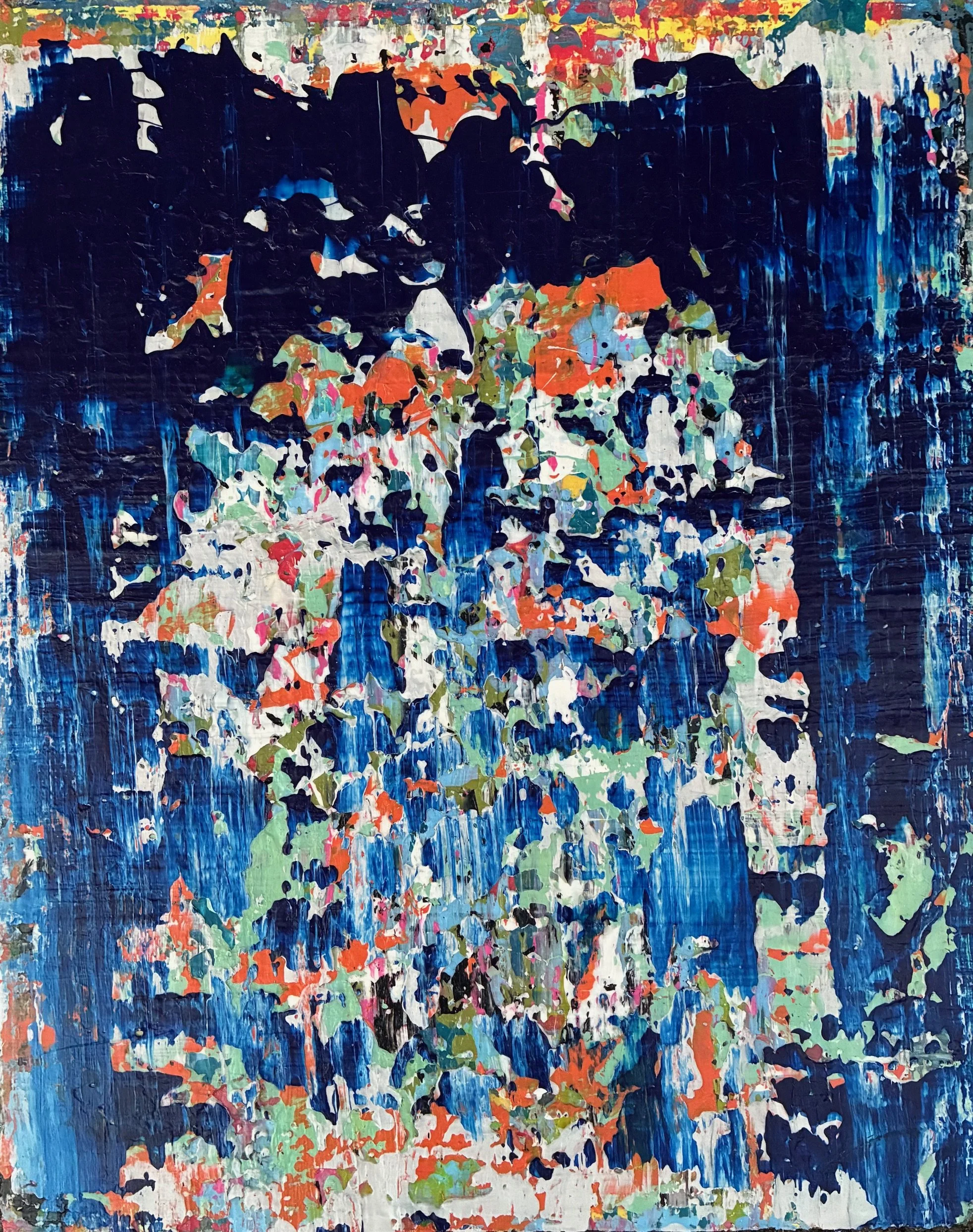 16x20 in. (41x51 cm) Acrylic on Canvas.