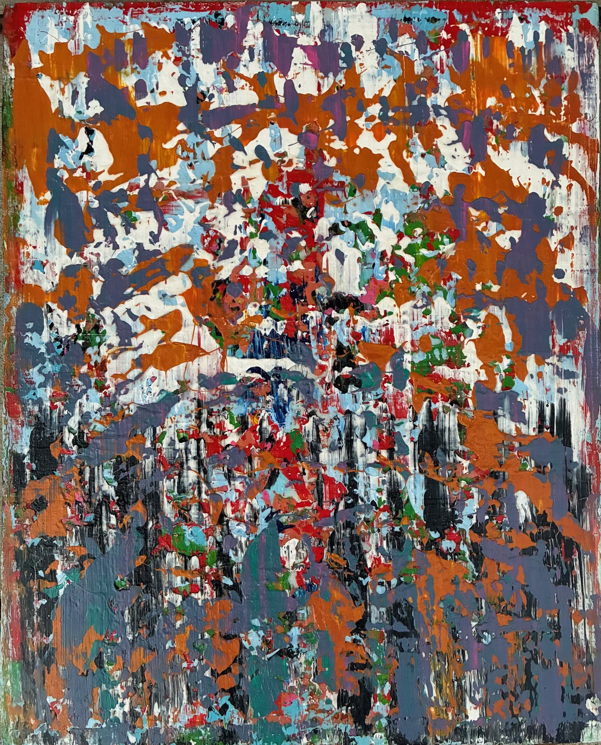 16x20 in. (41x51 cm) Acrylic on Canvas.