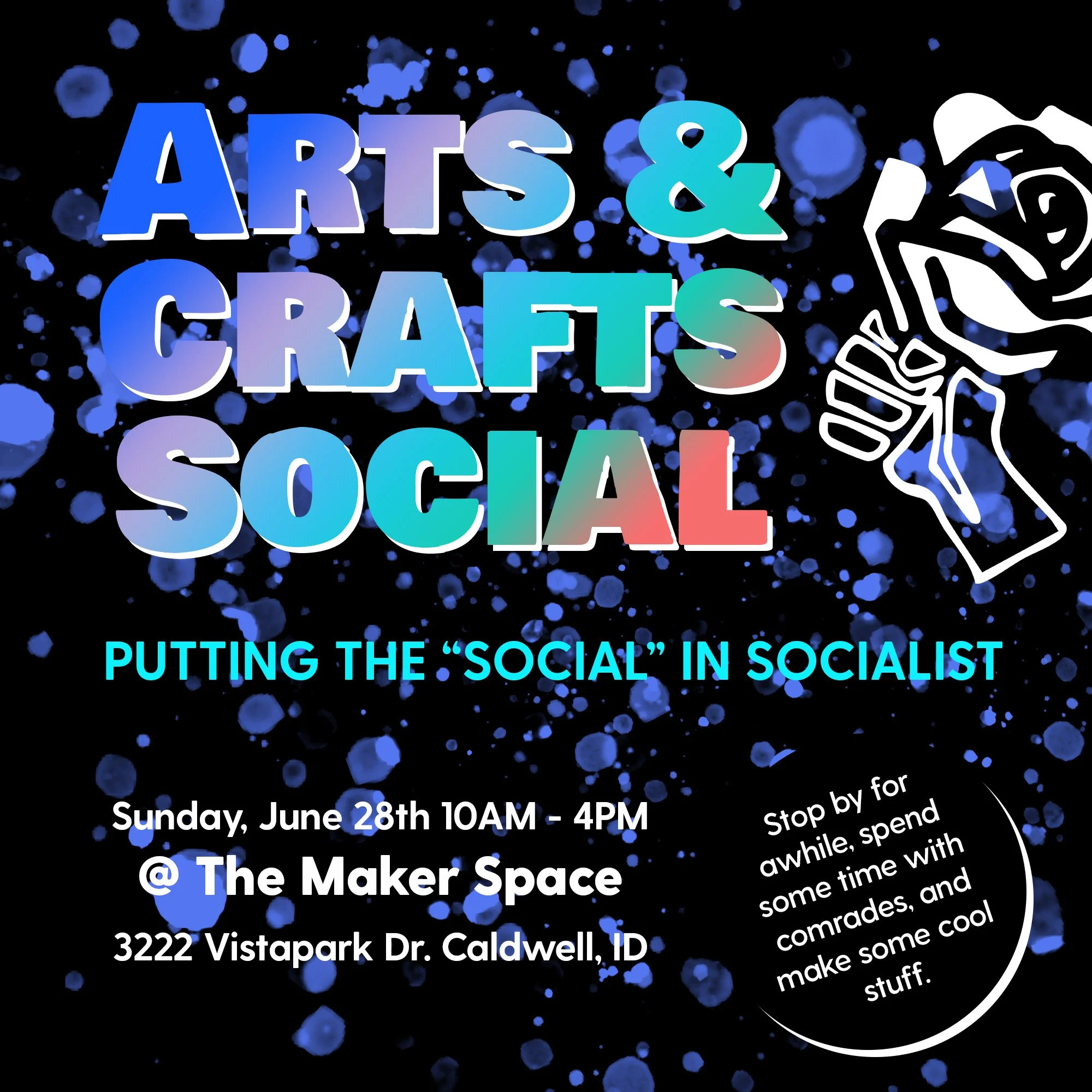 DSA Arts & Crafts Social
