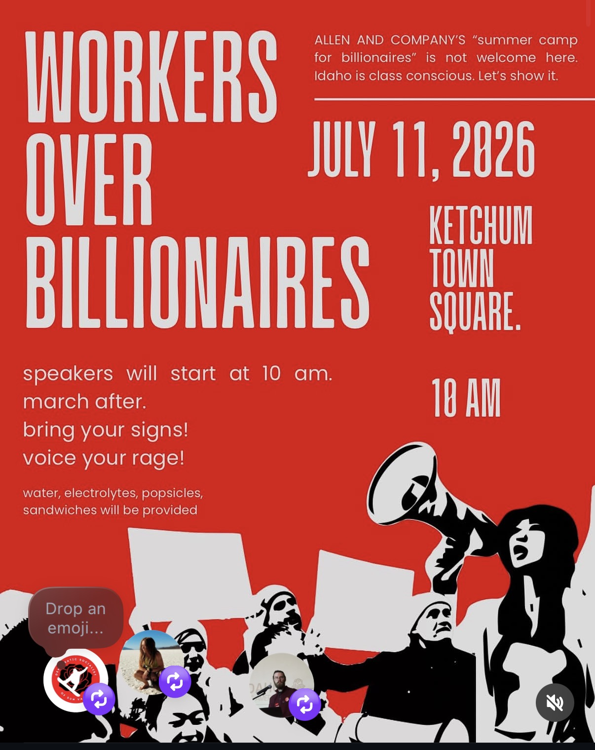 Workers Over Billionaires