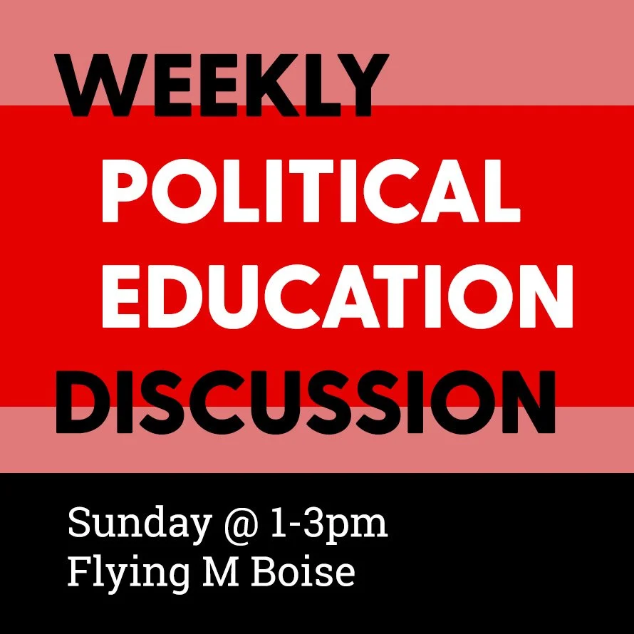 Weekly Political Education Discussion